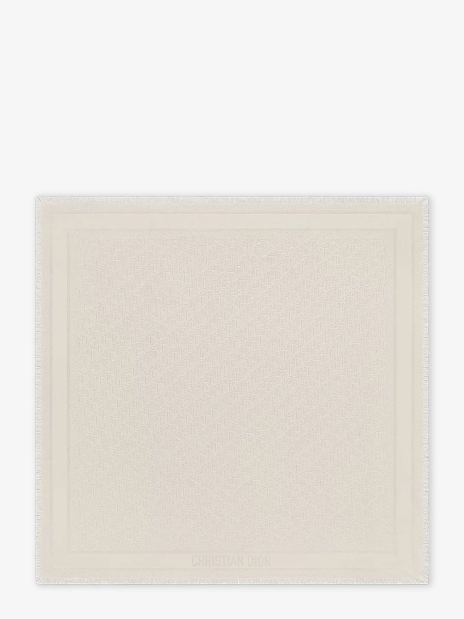 Dior Women Dior Oblique Cashmere And Silk Shawl - 1