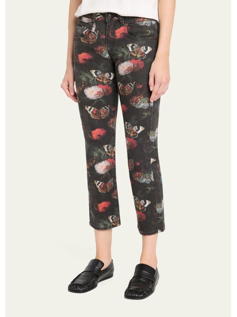 Boy Ankle Straight-Leg Denim Jeans 4