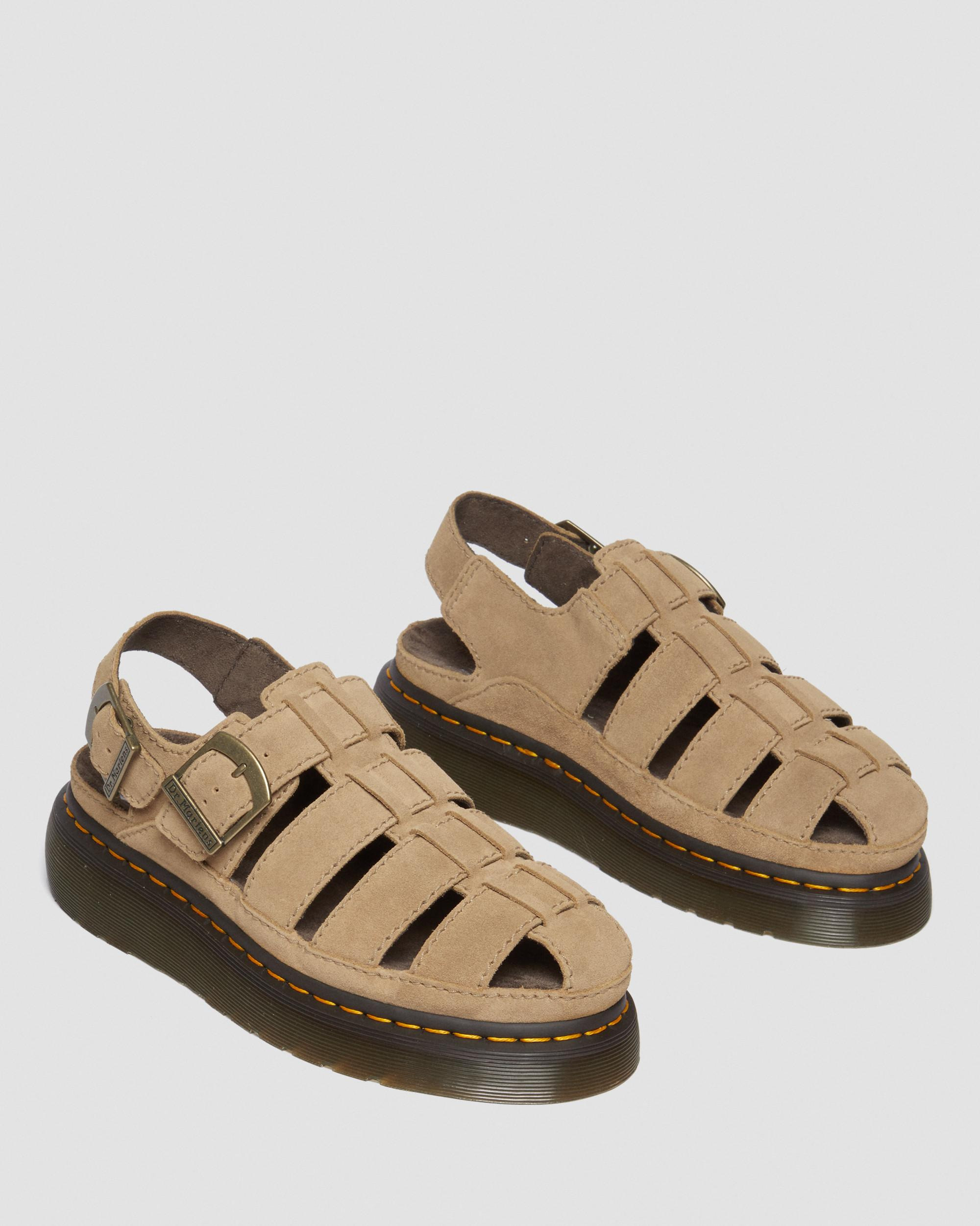 Wrenlie Bronx Suede Fisherman Sandals - 5
