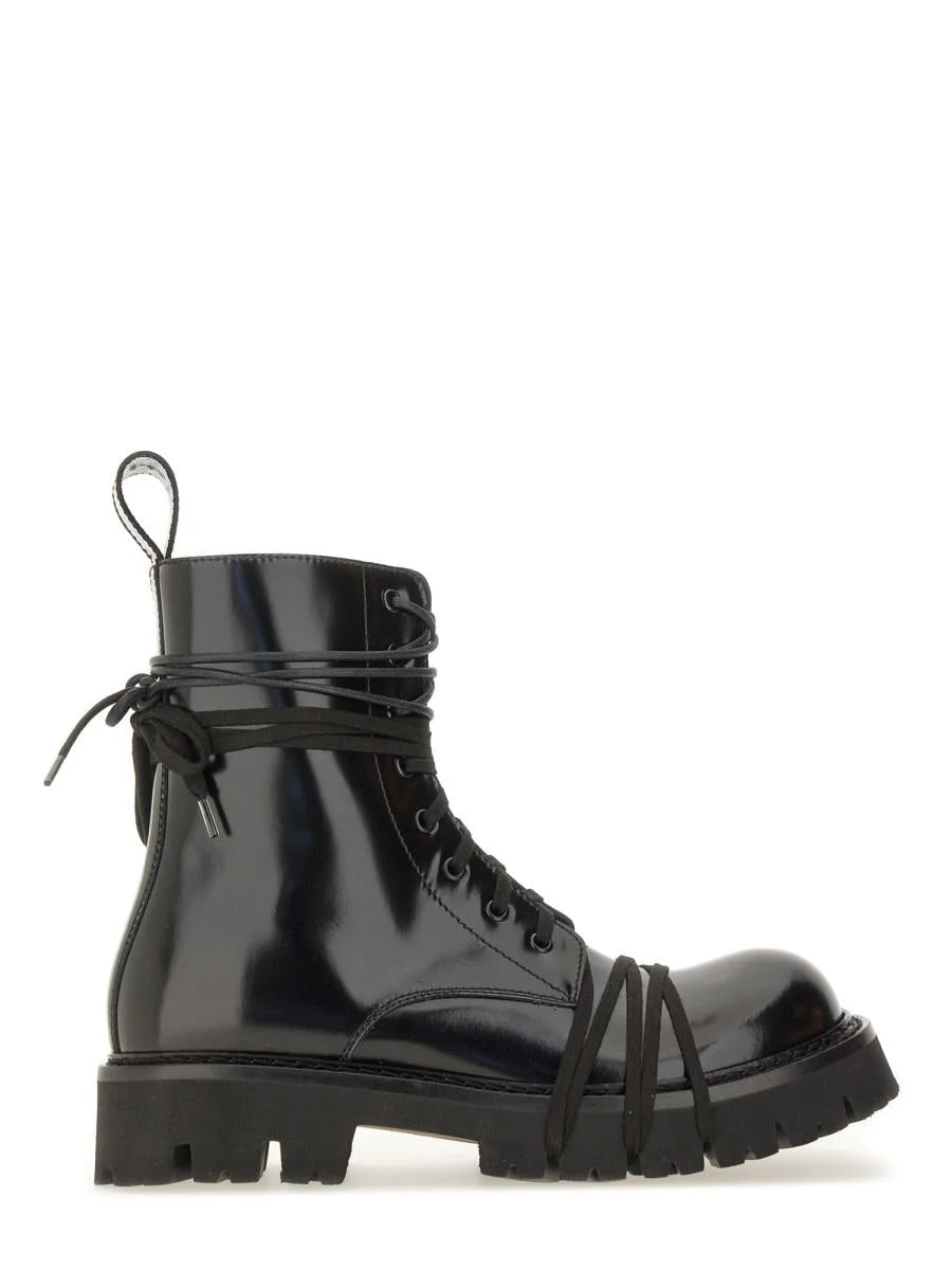 Moschino Lace-Up Boot - 1