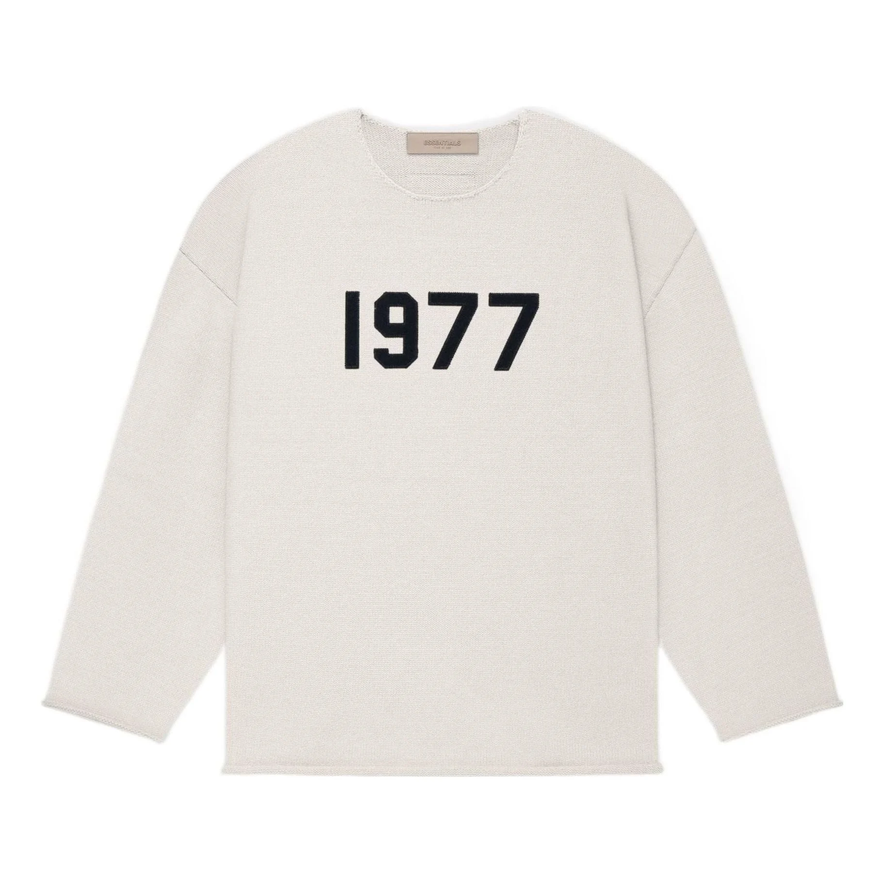 Fear of God Essentials SS22 1977 Raw Edge Sweater 'Wheat' FOG-SS22-121 - 1
