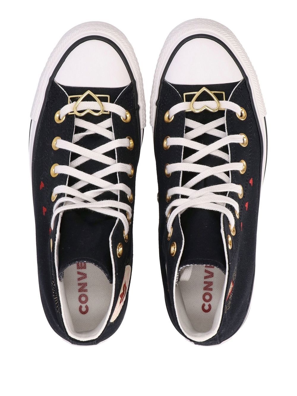 Chuck Taylor All Star Hearts high-top sneakers - 4