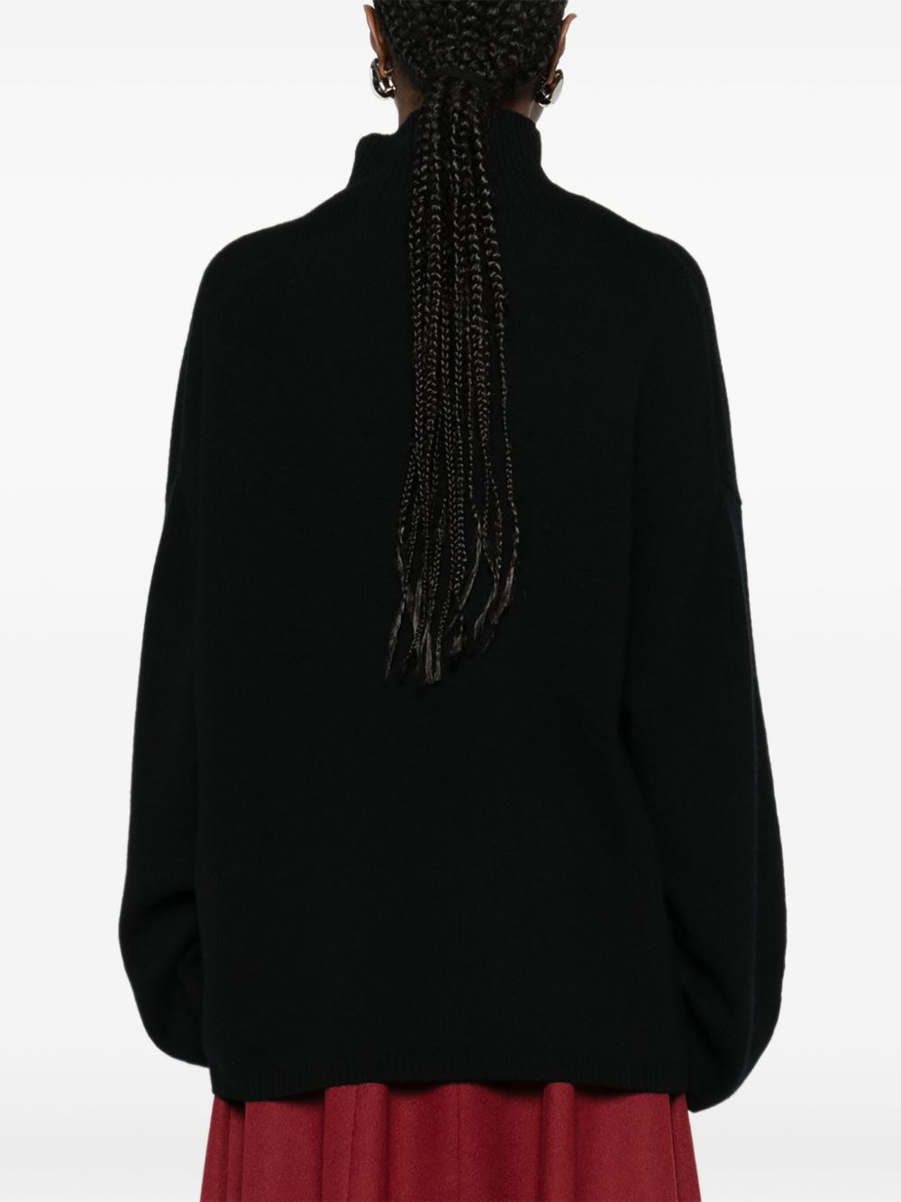 funnel-neck sweater - 4
