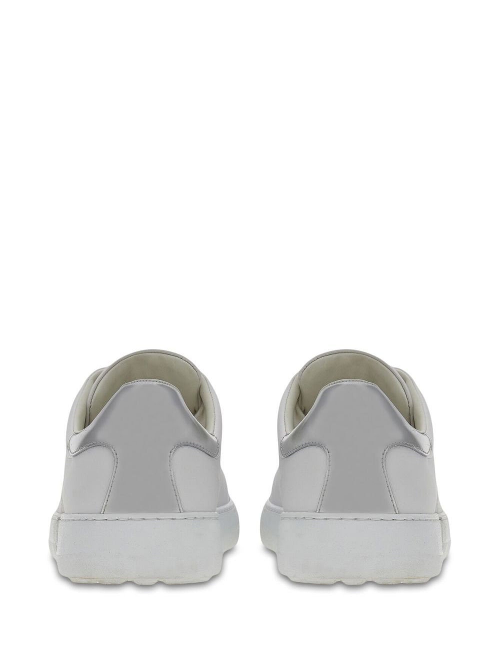 Gancini-print lace-up sneakers - 3