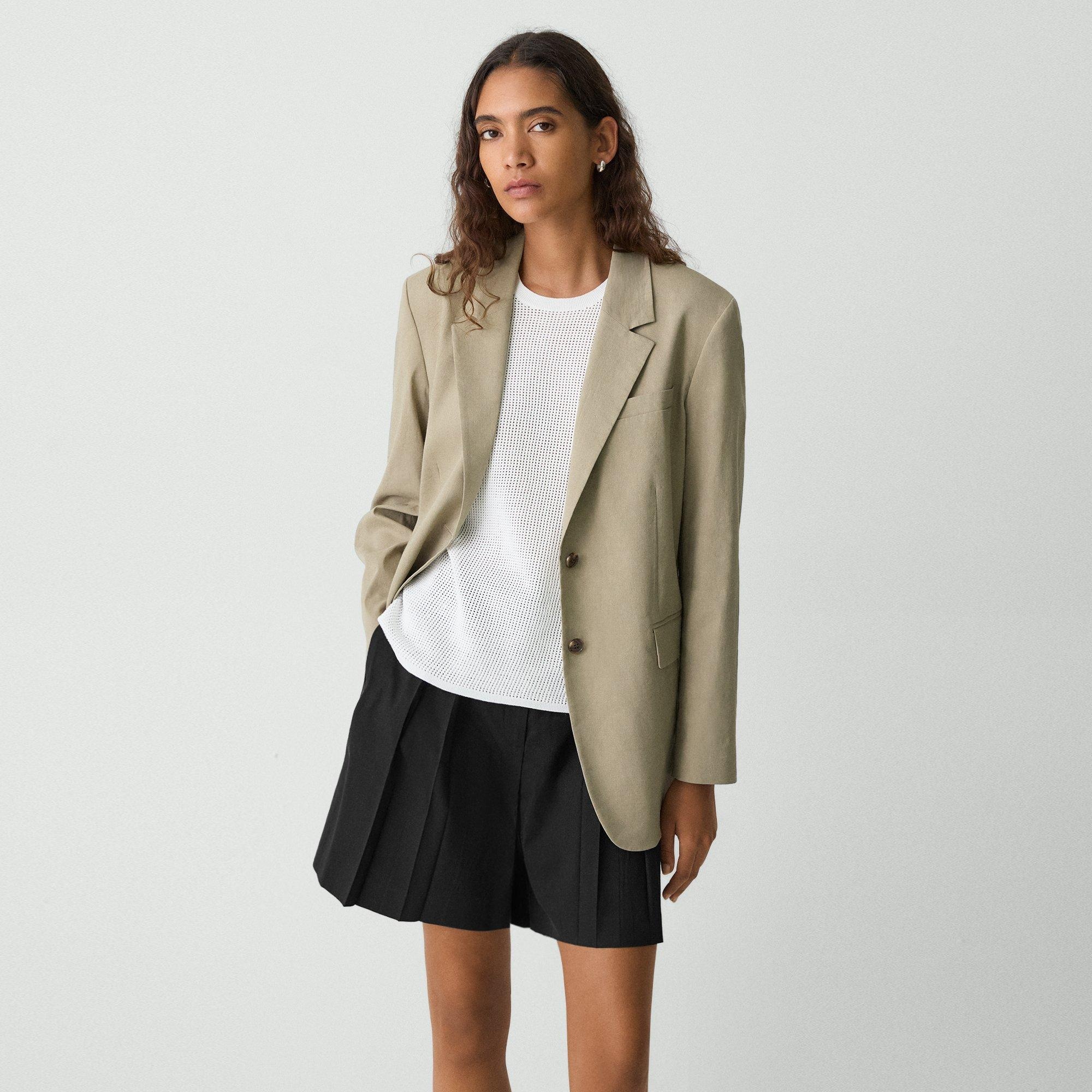 Relaxed Blazer in Good Linen - 2