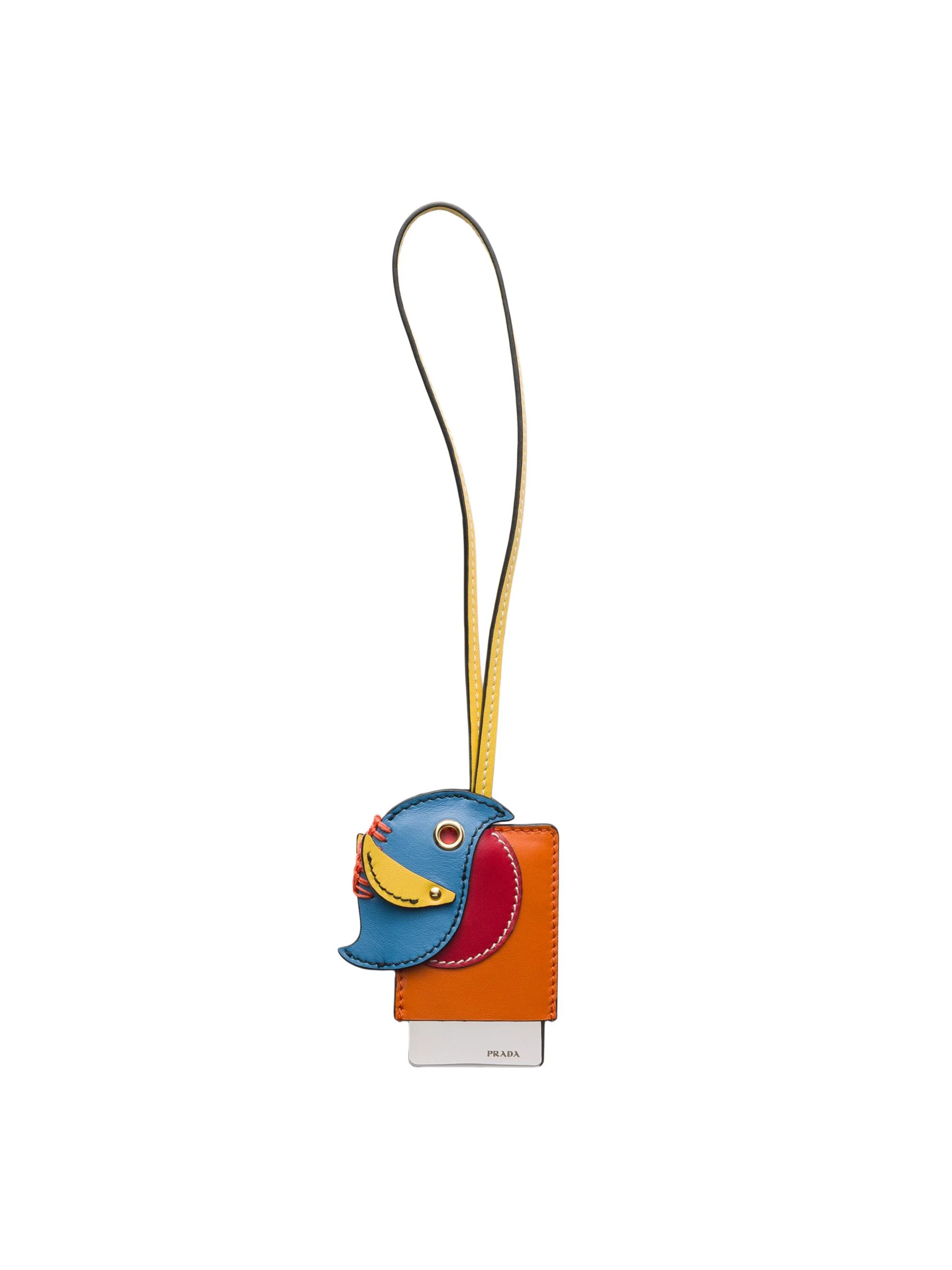Women's Leather Mirror Case Pendant - Multicolor - 1