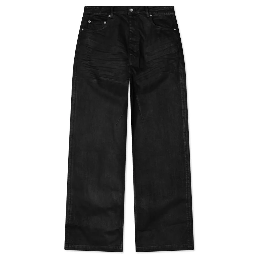 GETH DENIM JEANS - BLACK WAX - 1