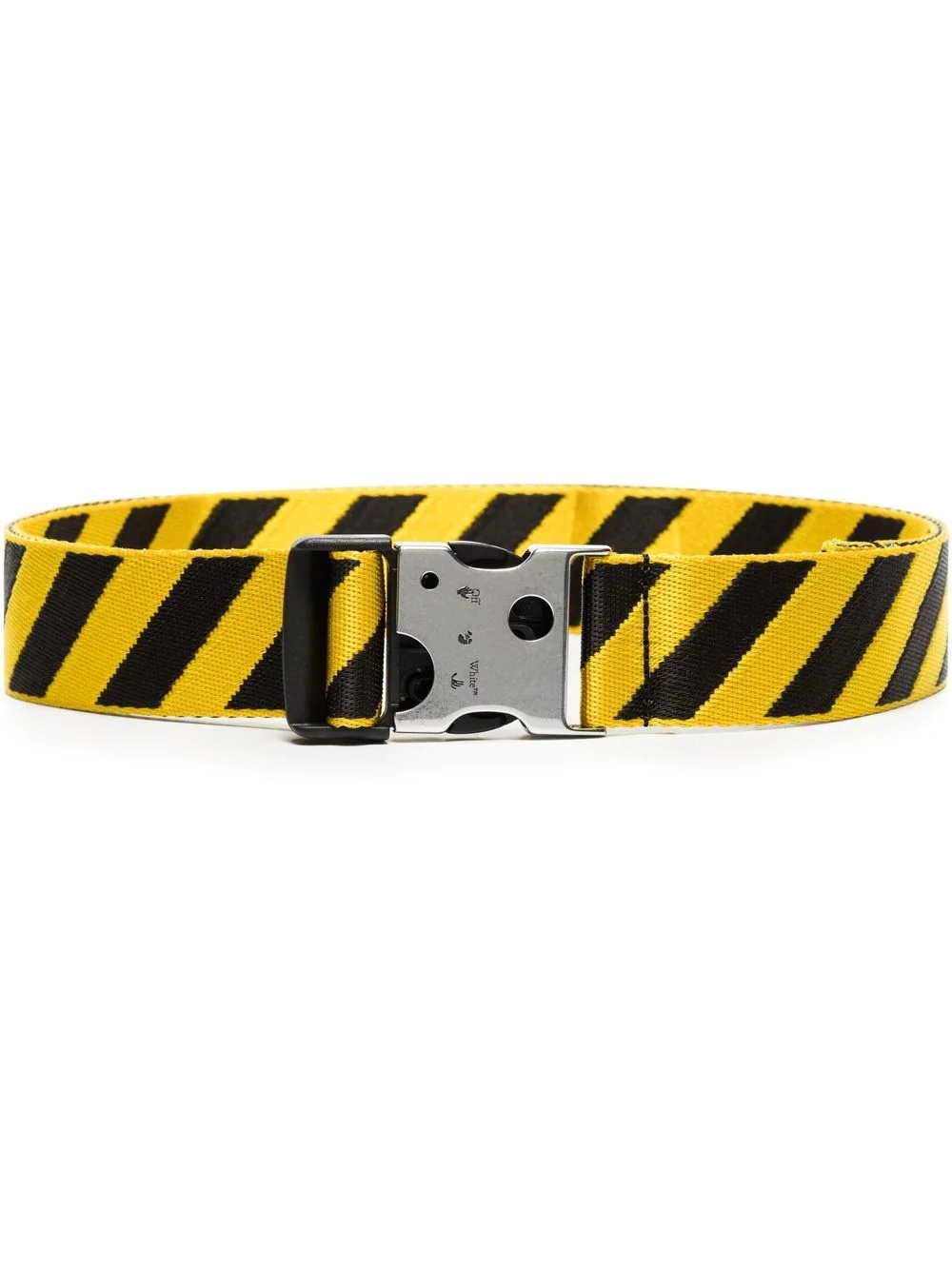 Meteor diagonal-stripe belt - 1