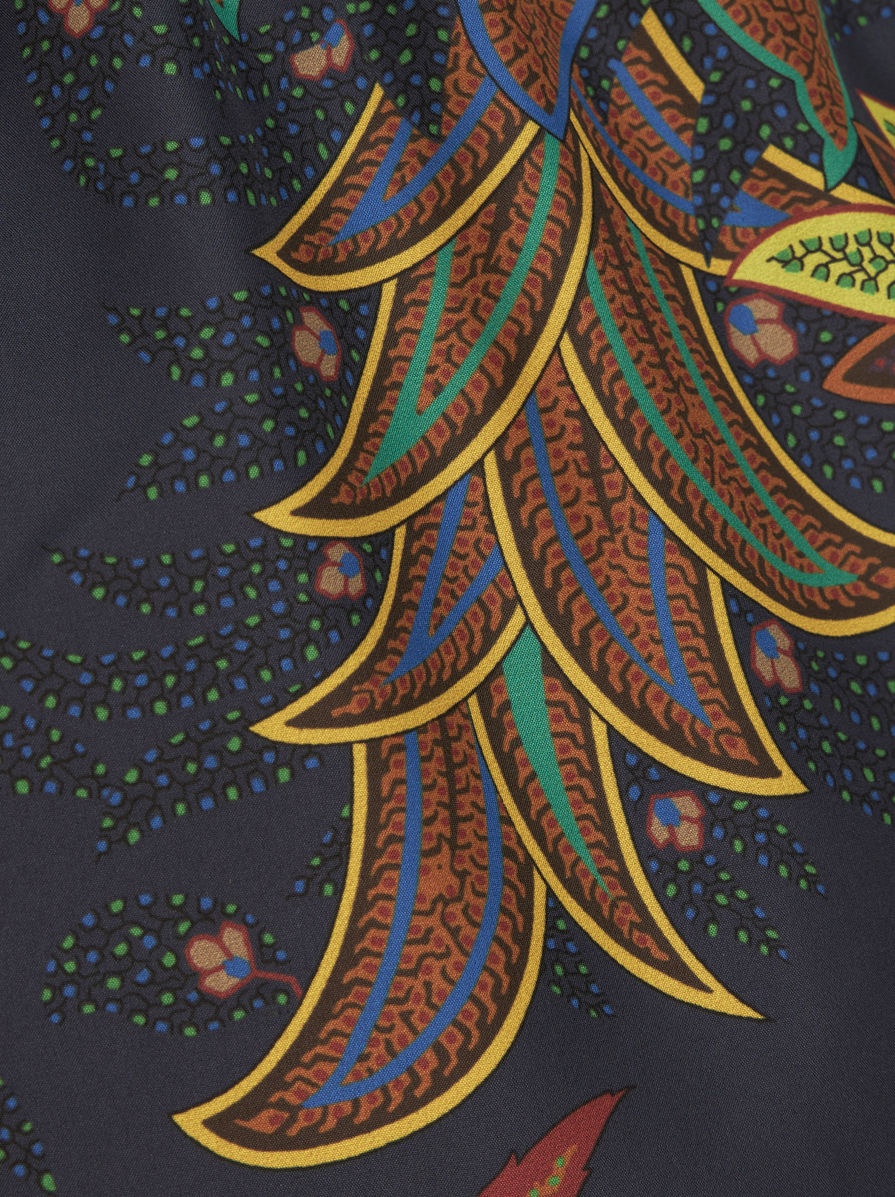 FLORAL JUNGLE PRINT SWIM SHORTS - 6