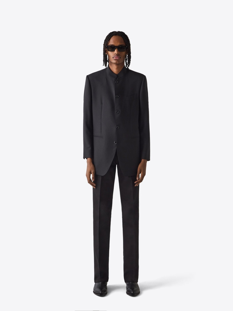 BLK DNM BLAZER 67 BLACK WOOL MOHAIR outlook