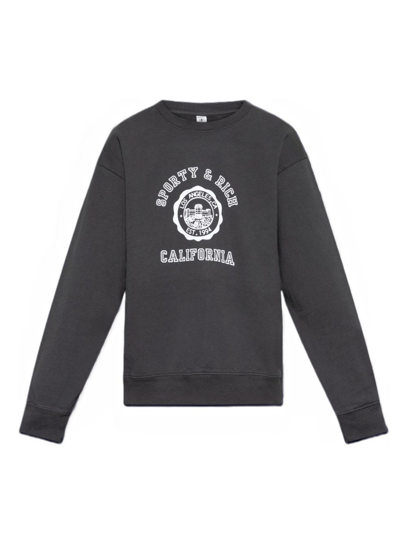 graphic crew neck top 1