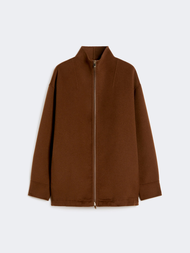 PINO Wool, cashmere and silk coat - CHOCOLATE 1