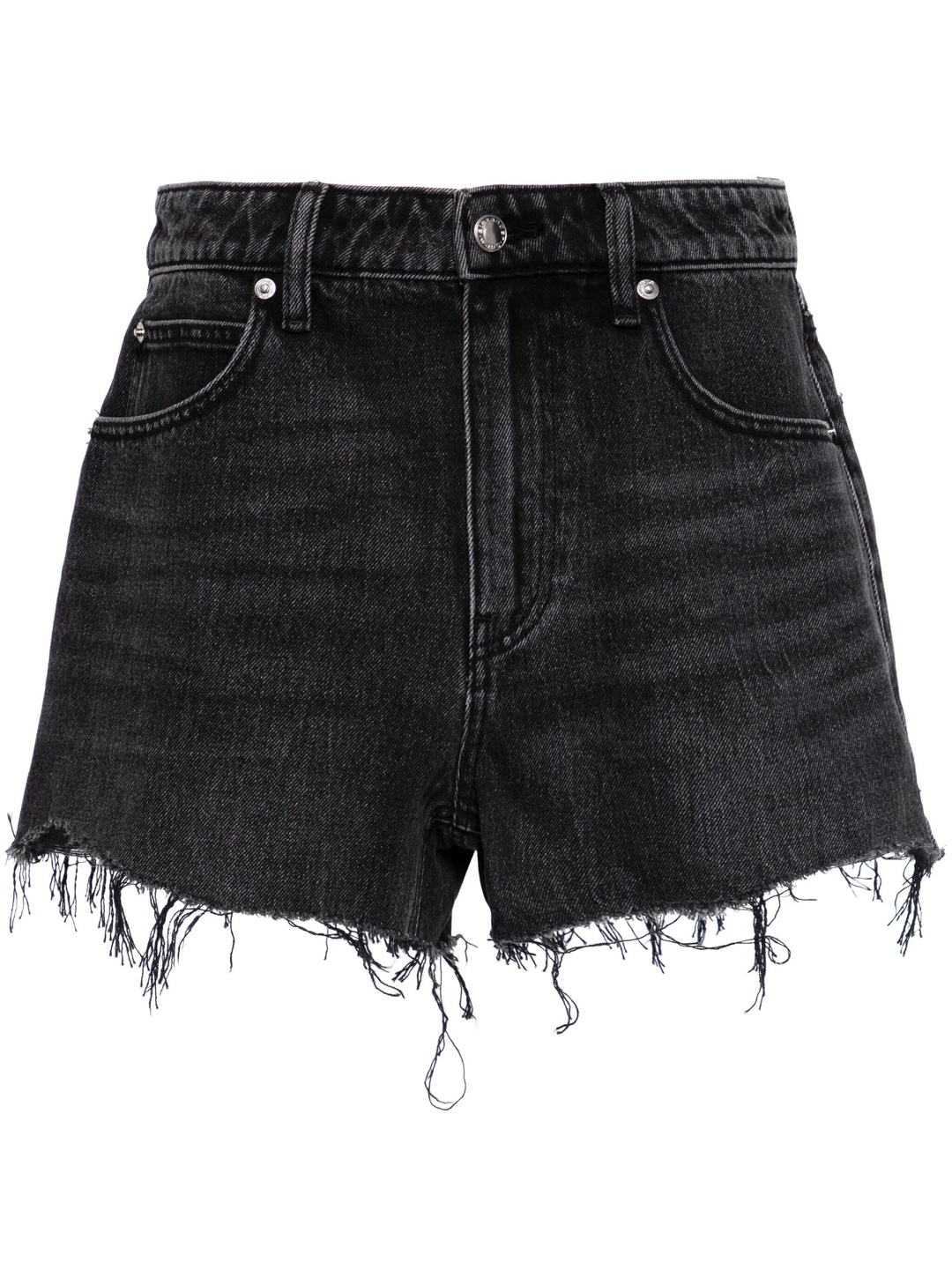 Bite High Rise Denim Short With Logo Pocket - 1