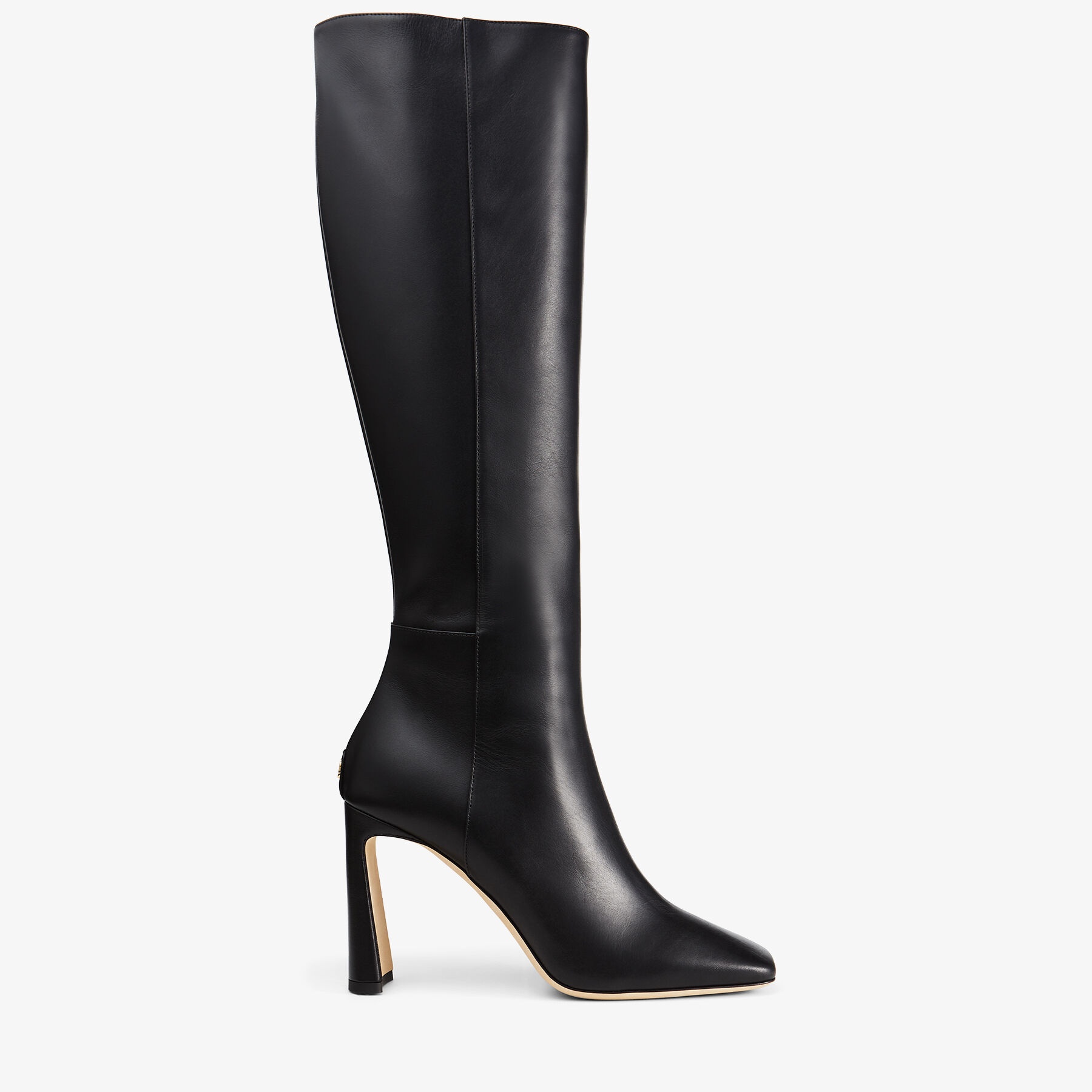 Kinsey 95
Black Calf Leather Knee-High Boots - 1
