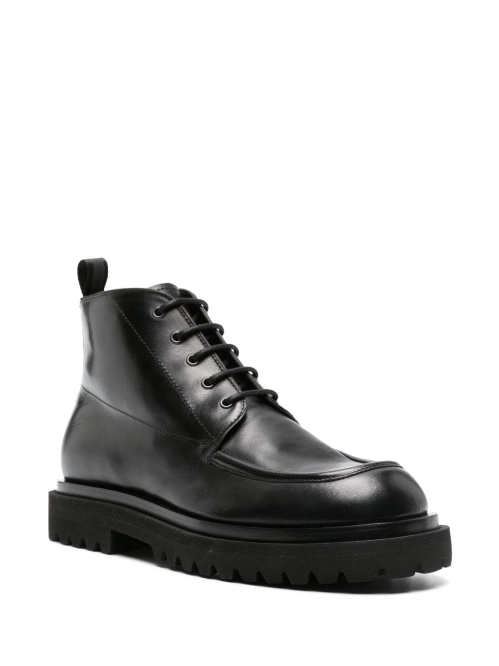 Ultimate 009 leather lace-up boots - 2