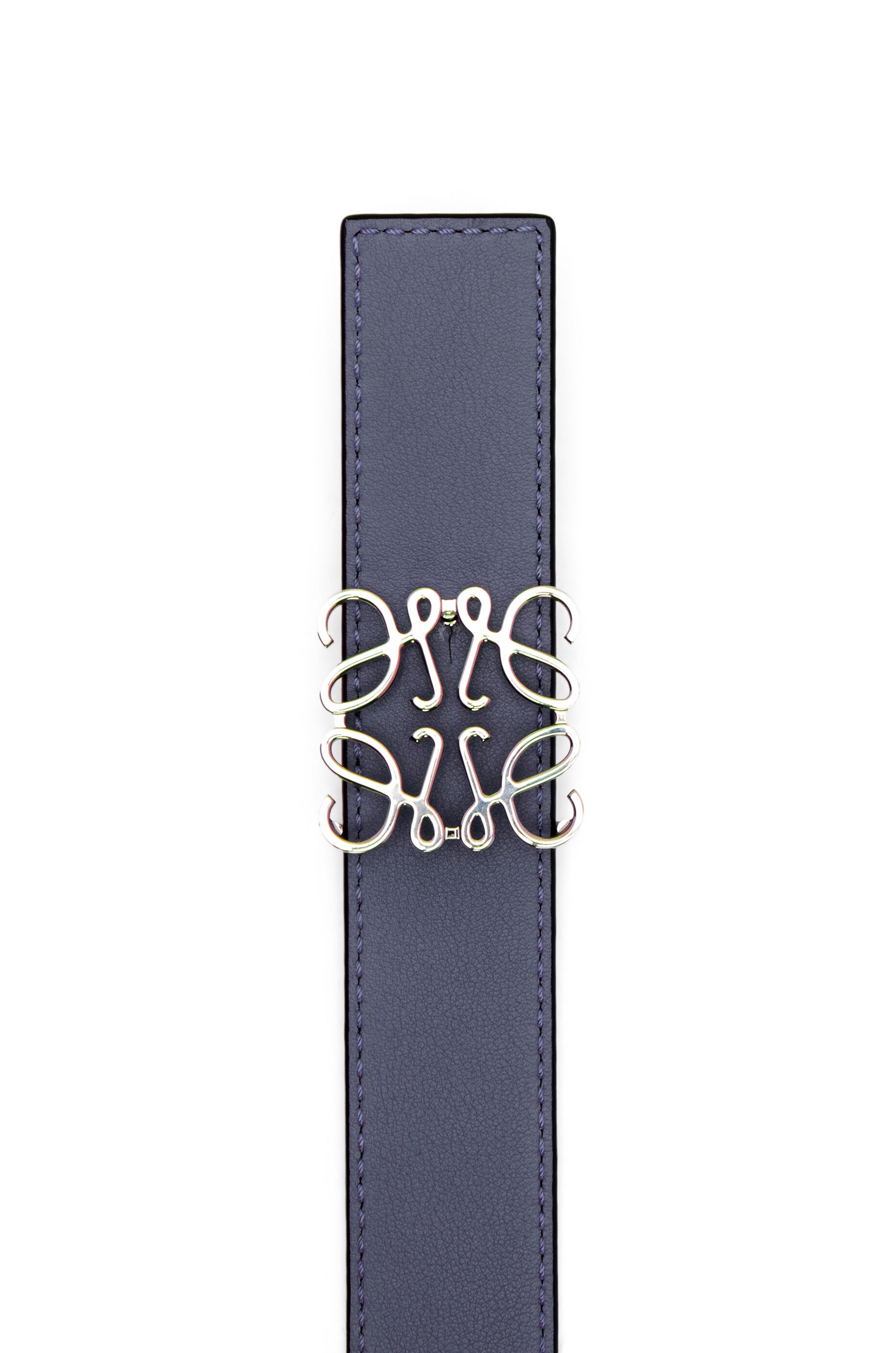 Reversible Anagram belt in smooth calfskin - 4