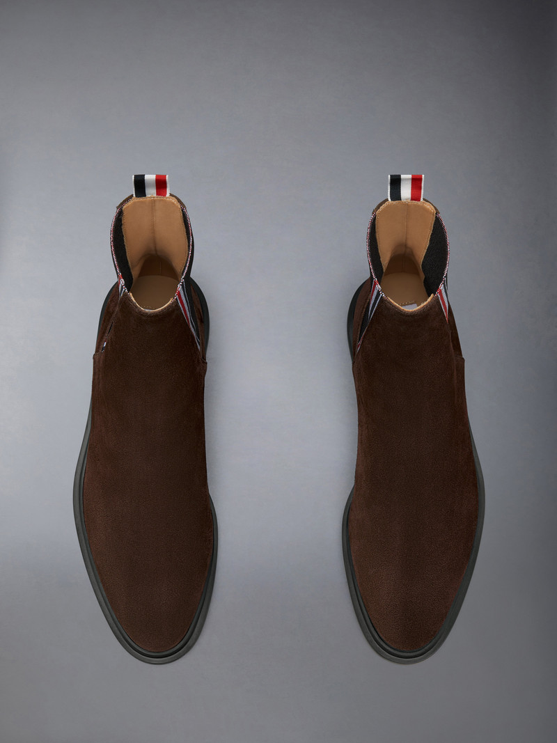 CALF SUEDE RWB STRIPE LOAFER 5
