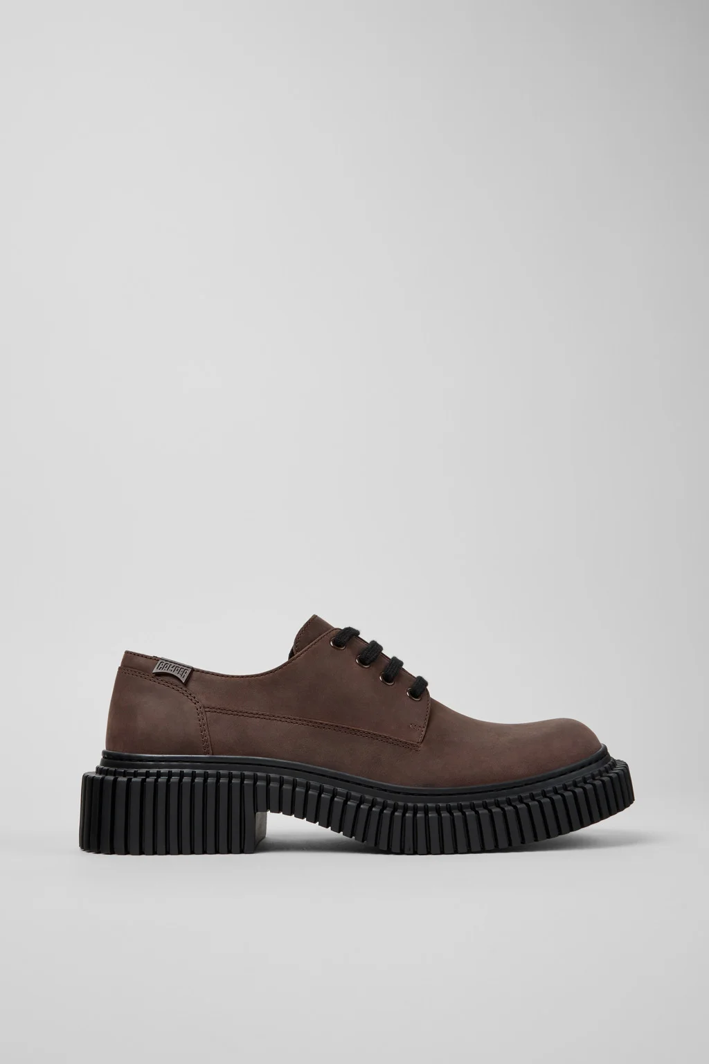 Pix Berlin Brown Nubuck Shoes for Men. - 1