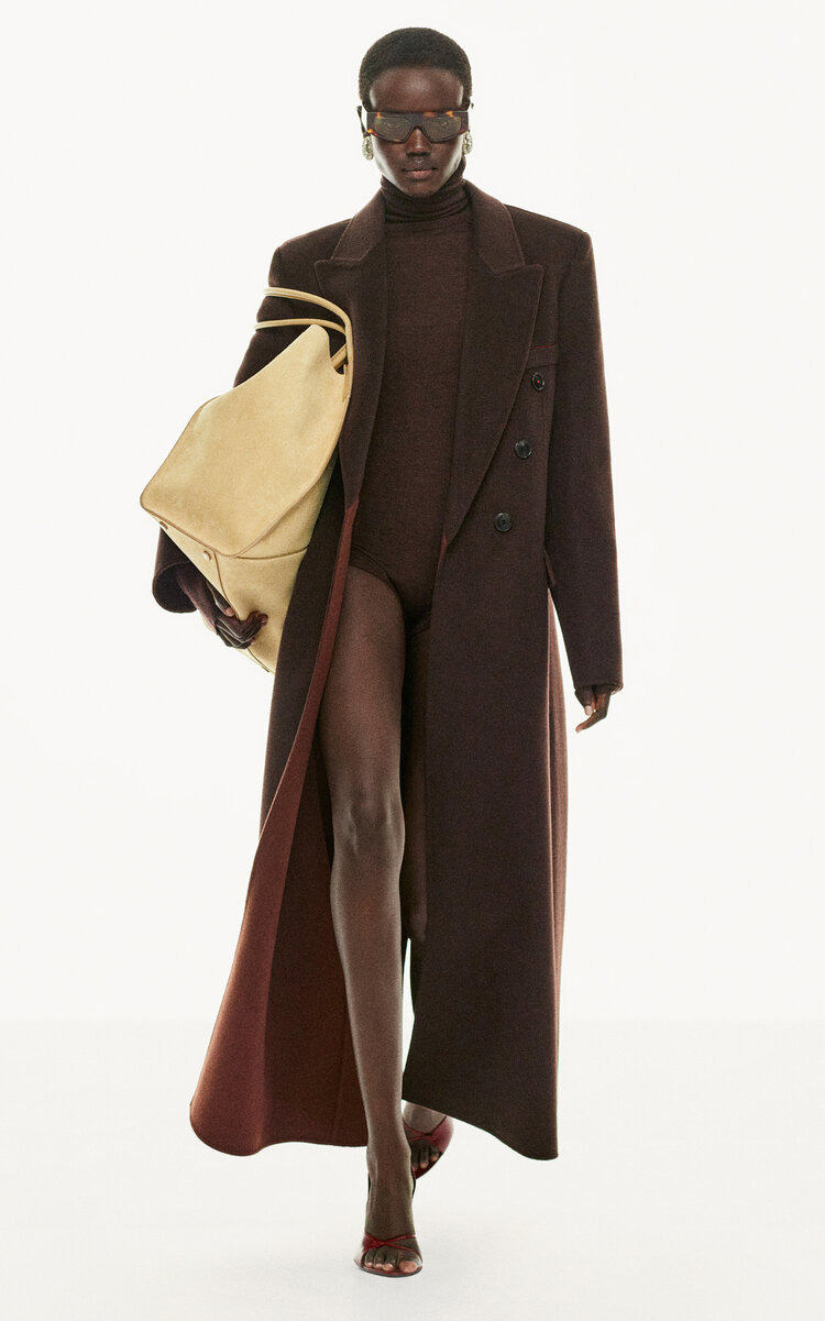 Wool Cashmere Coat brown - 2