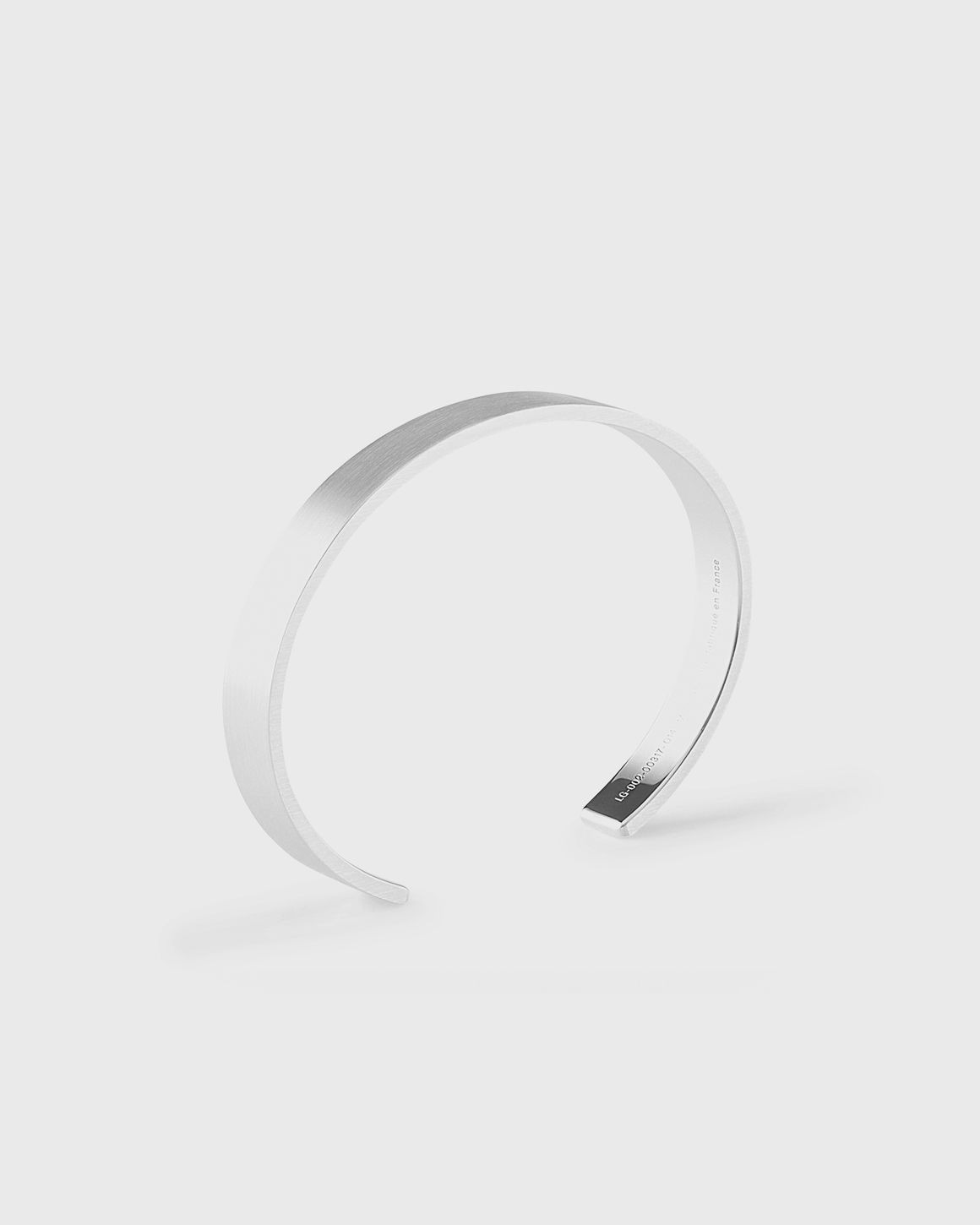21g-brushed-sterling silver-ribbon-bracelet - 3