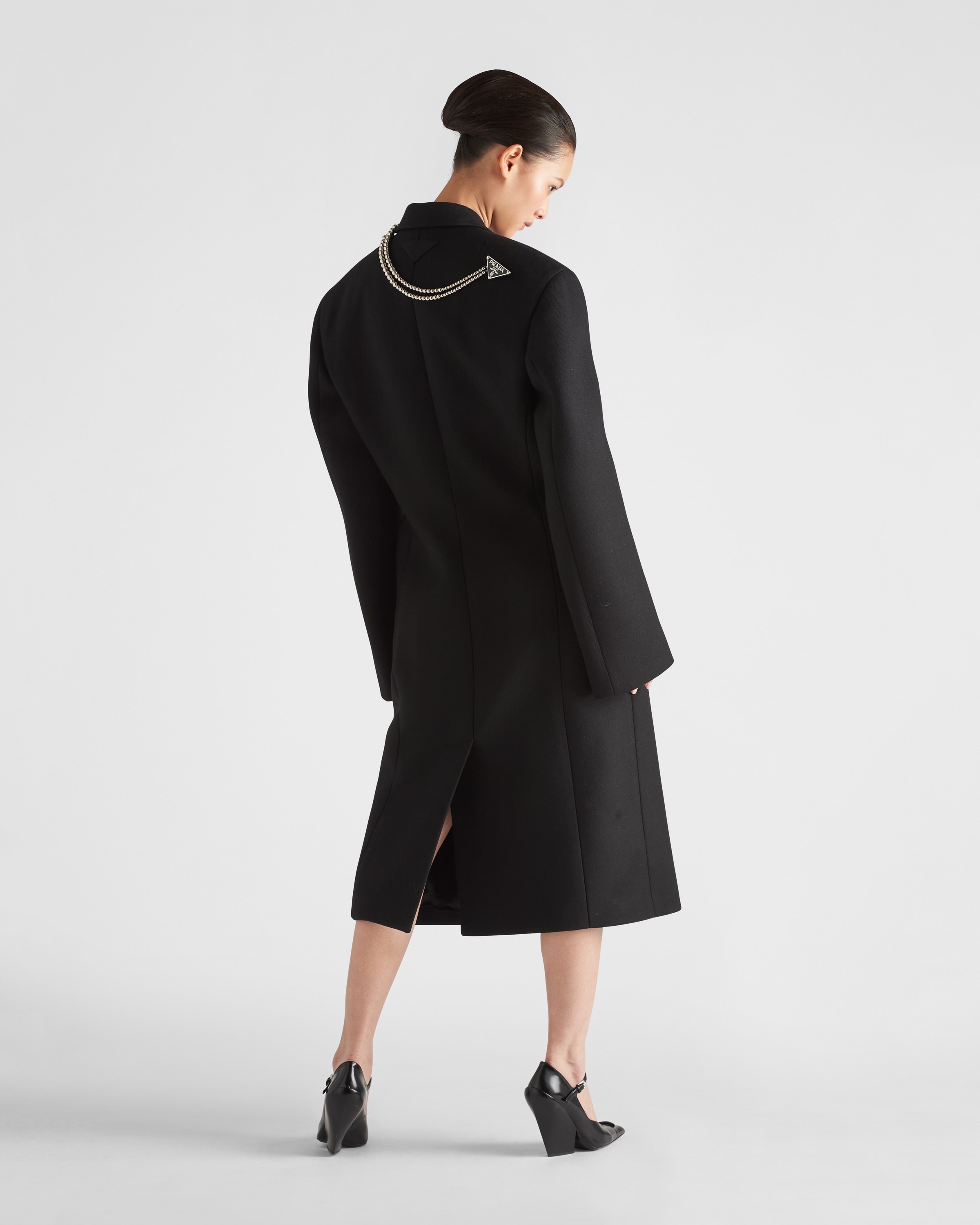 Double-breasted cloth coat - 5