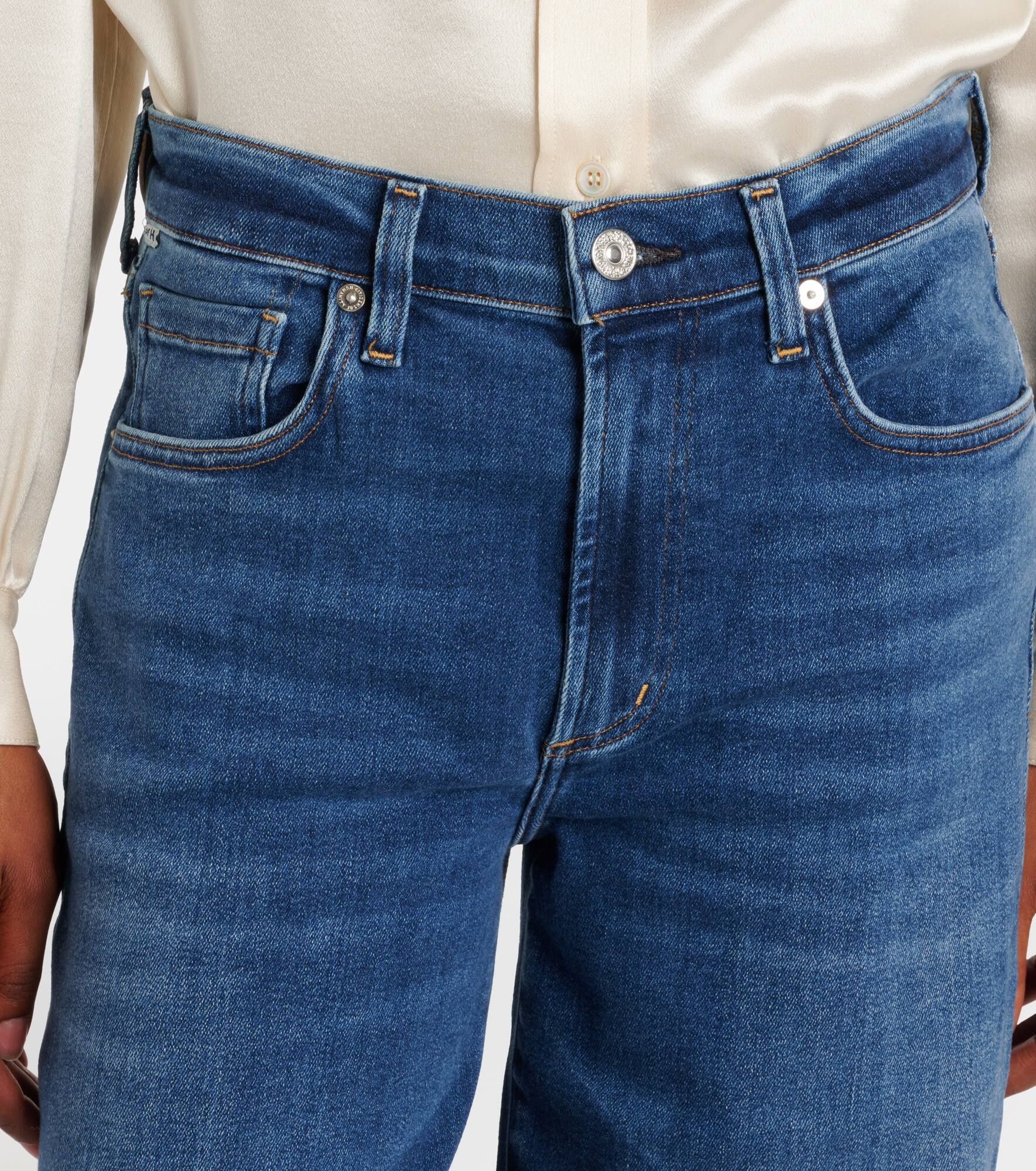 Loli mid-rise wide-leg jeans - 4