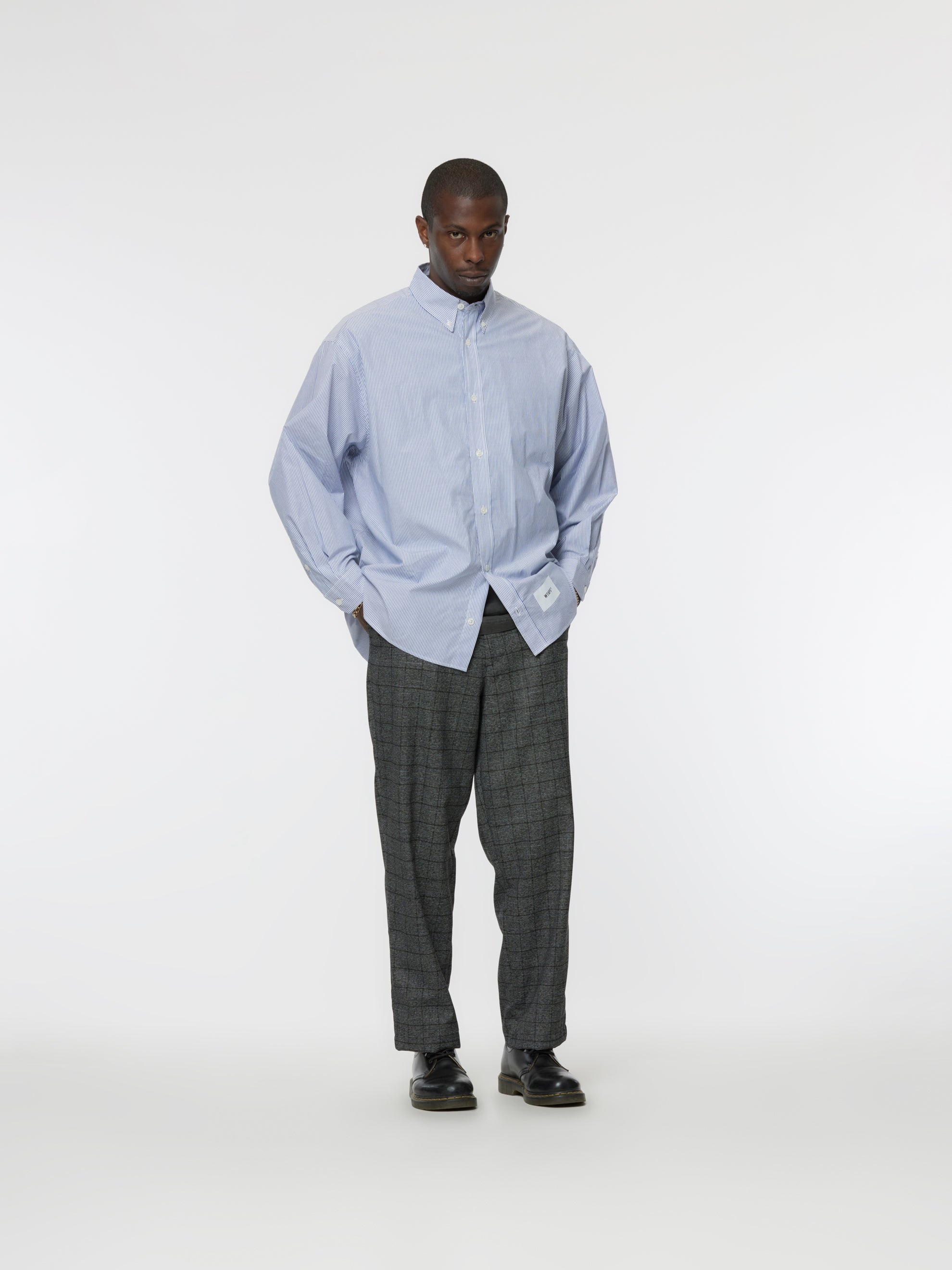 WTAPS BD 02 LS CTPL BROADCLOTH TEXTILE M - シャツ