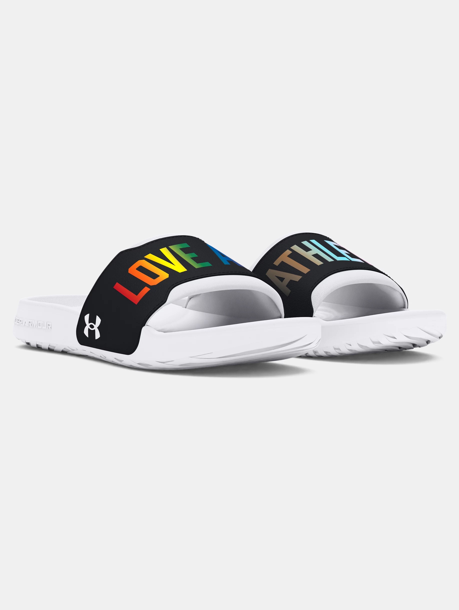 Unisex UA Ignite Select Pride Slides - 5
