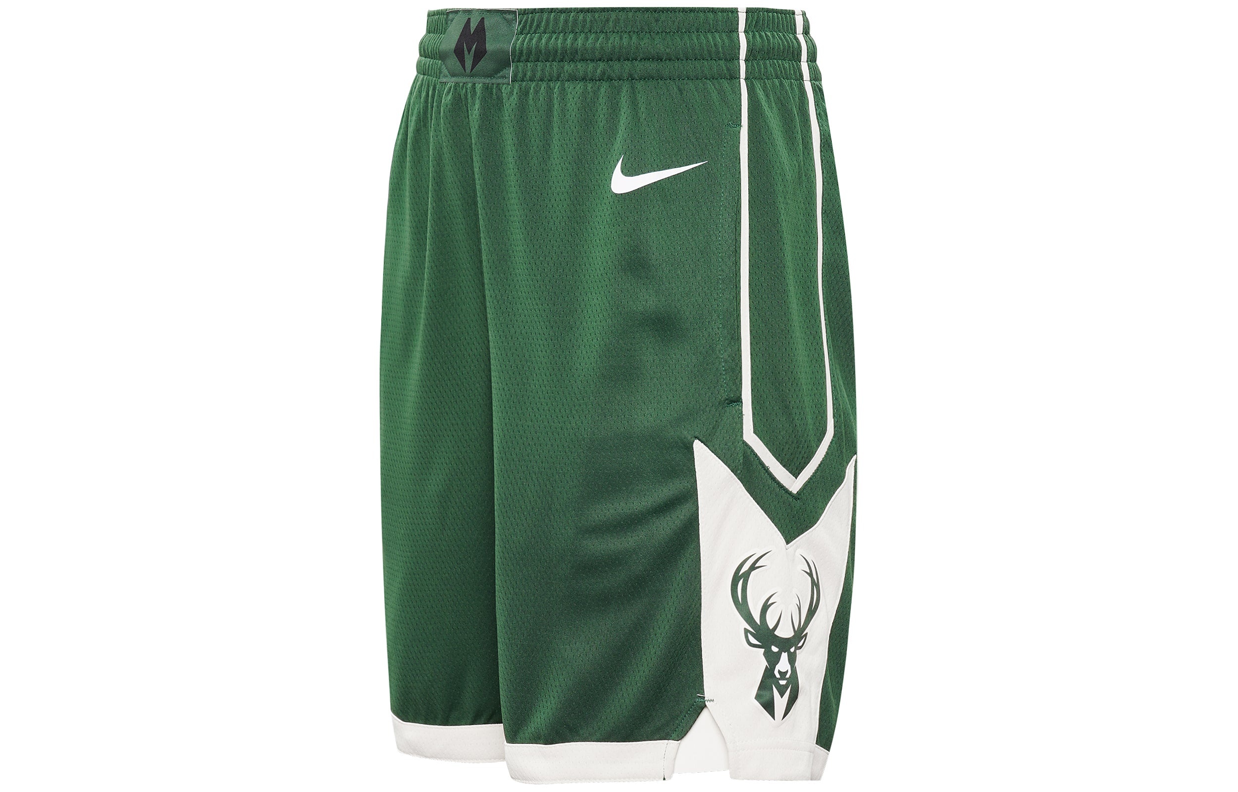 Nike NBA Icon Edition Team limited shorts SW Fan Edition Milwaukee Bucks Green AJ5623-323 - 2