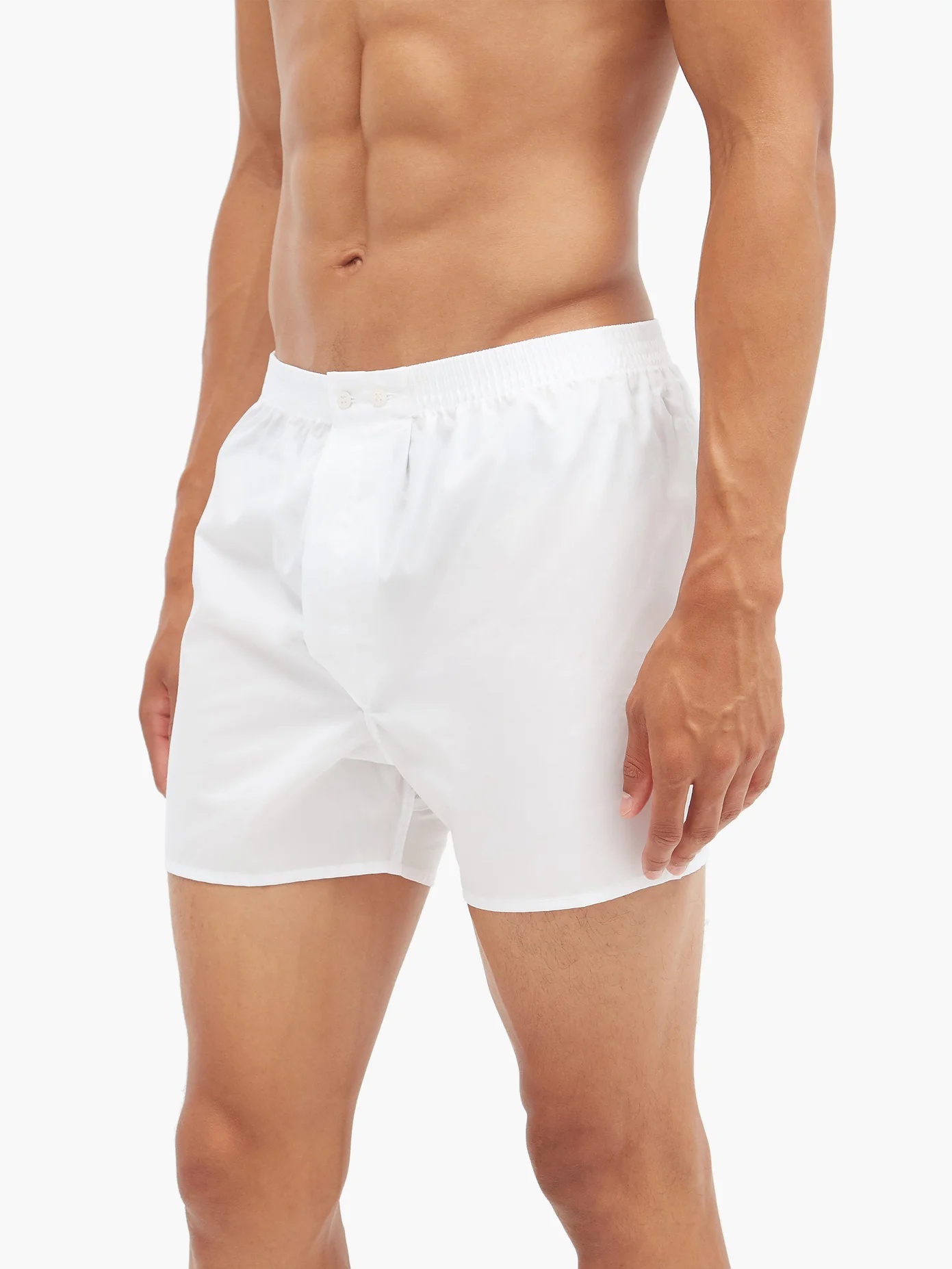 Savoy cotton-poplin boxer shorts - 2