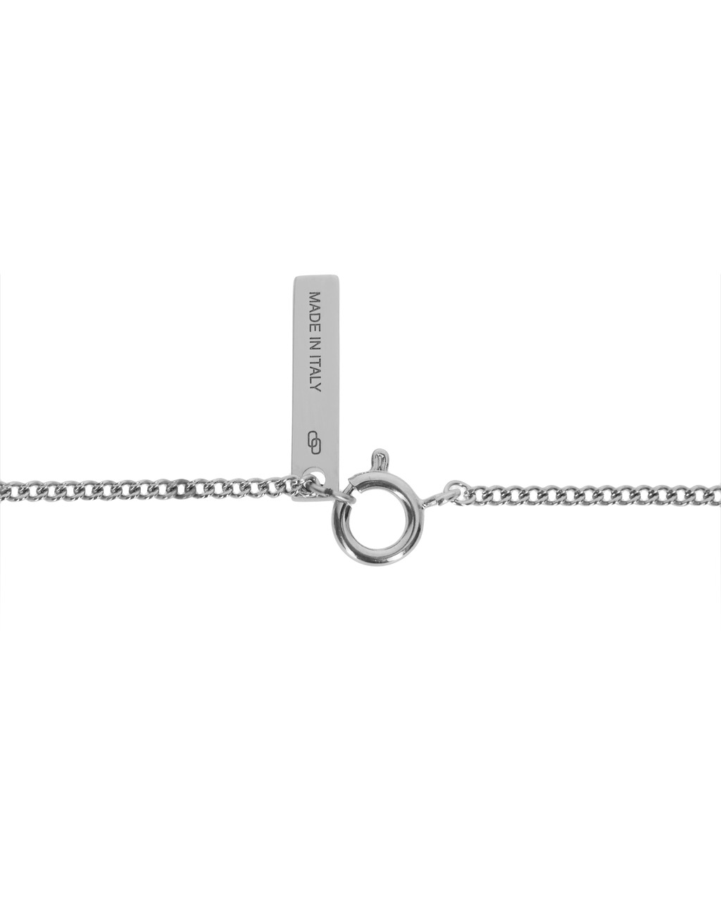 "A" NECKLACE SILVER - 4