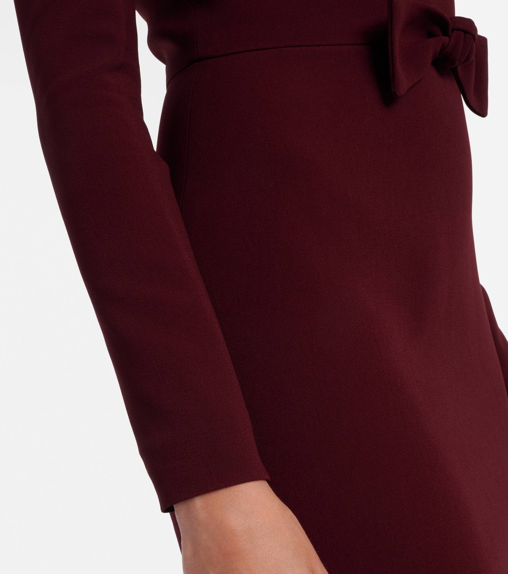 Bow-detail cady gown - 5