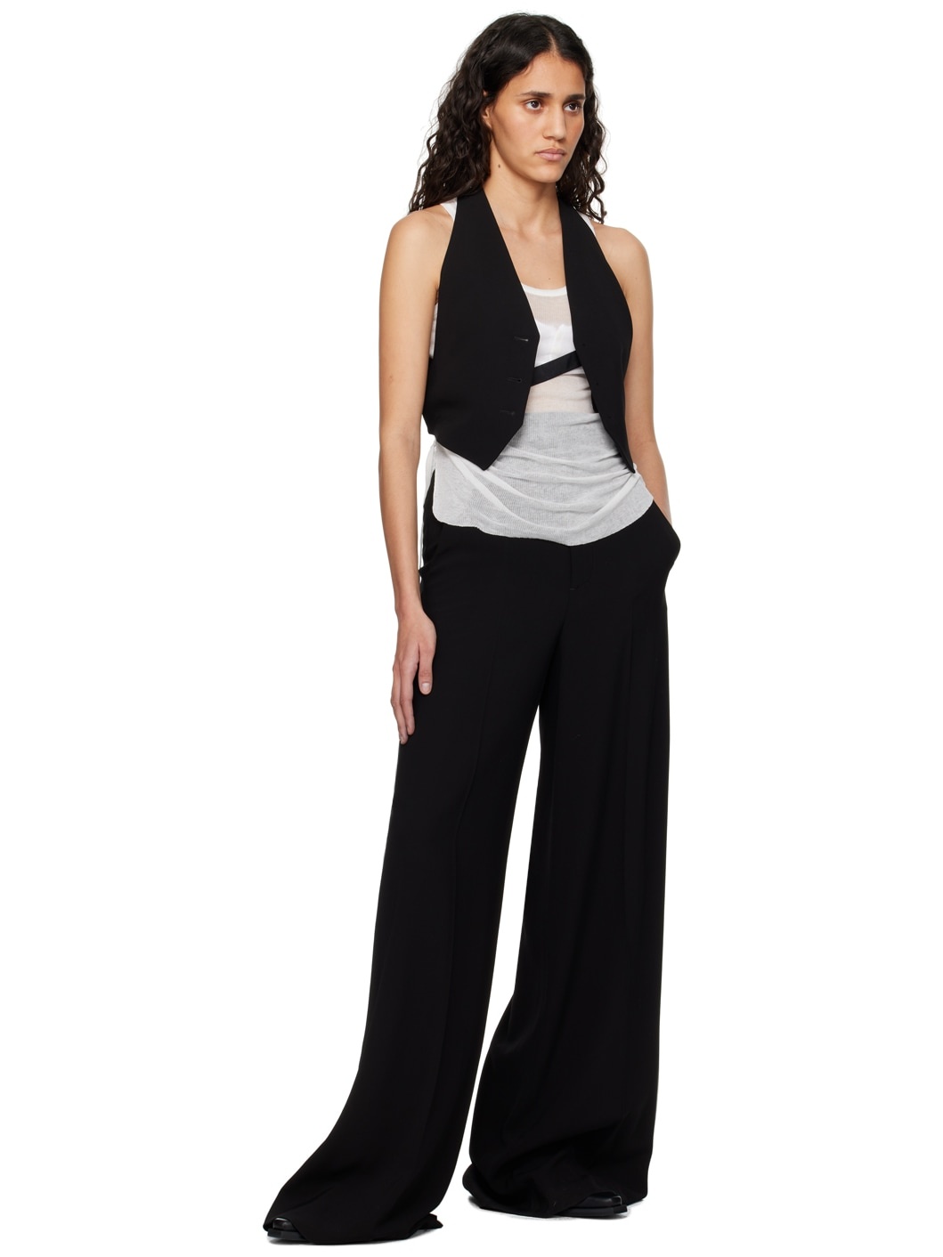 Black Ofra Trousers - 4