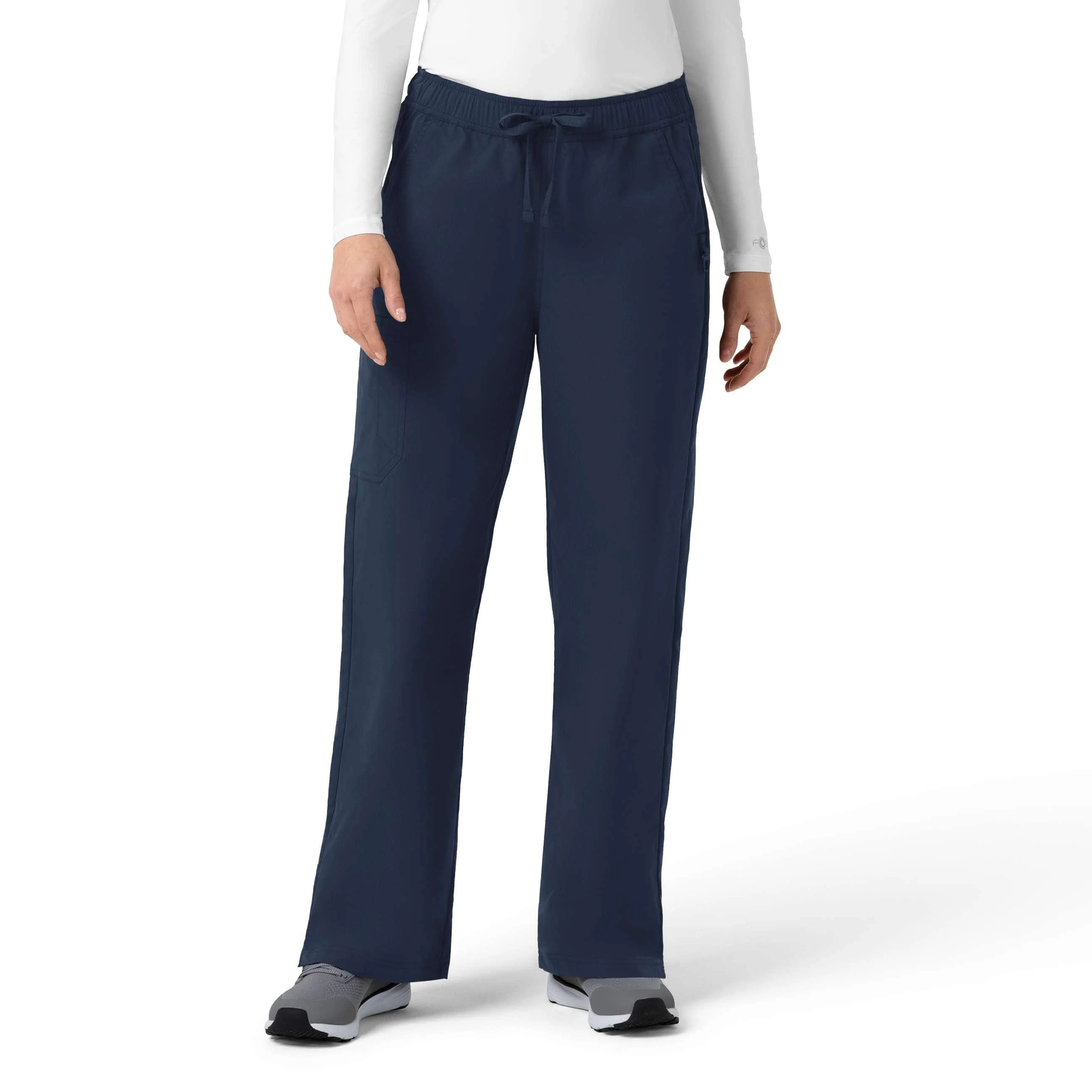 Rugged Flex FLD Women's Ripstop Bootcut Cargo Scrub Pant - 1