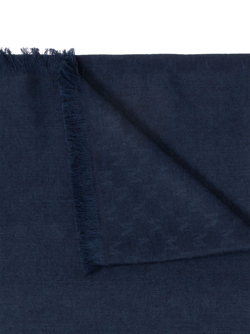monogram-jacquard scarf - 3