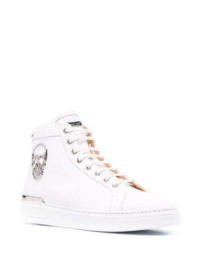 PHILIPP PLEIN The $kull™ high-top sneakers outlook