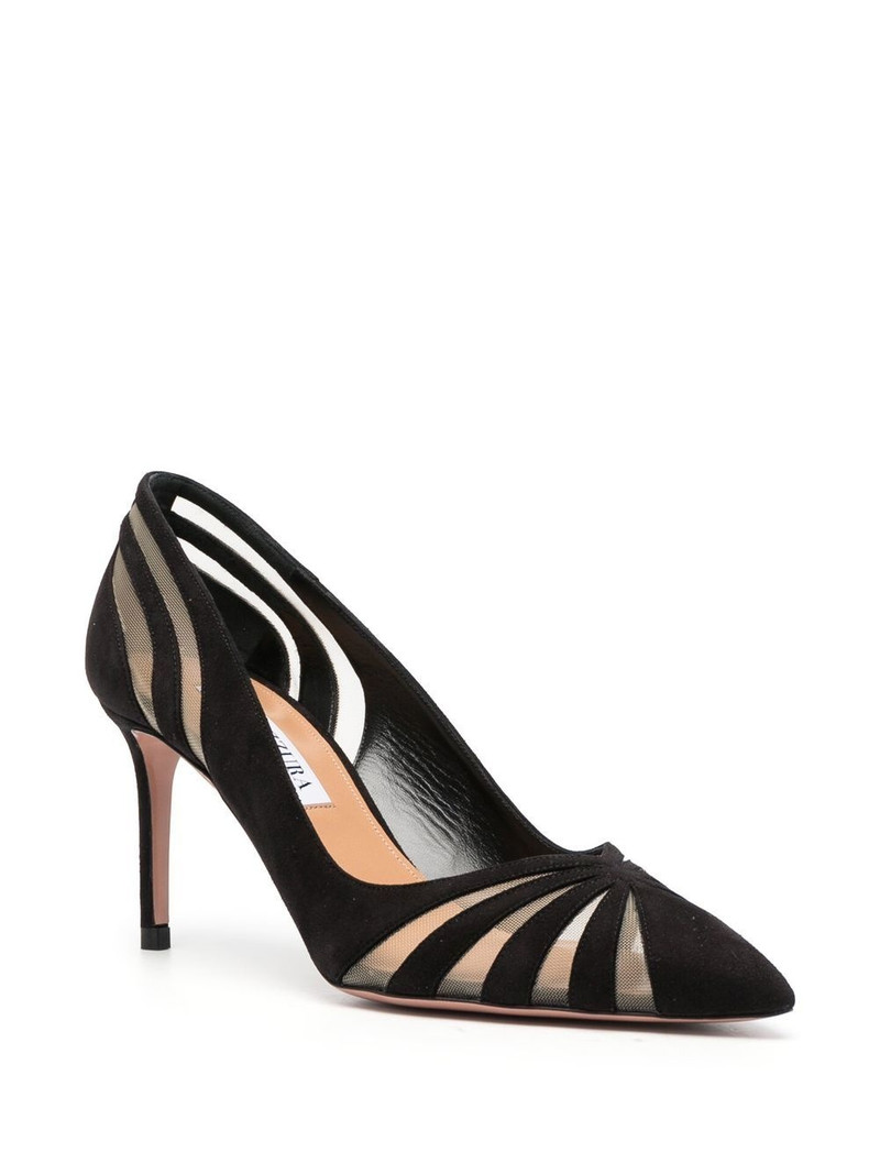AQUAZZURA The Spy 75mm pumps outlook