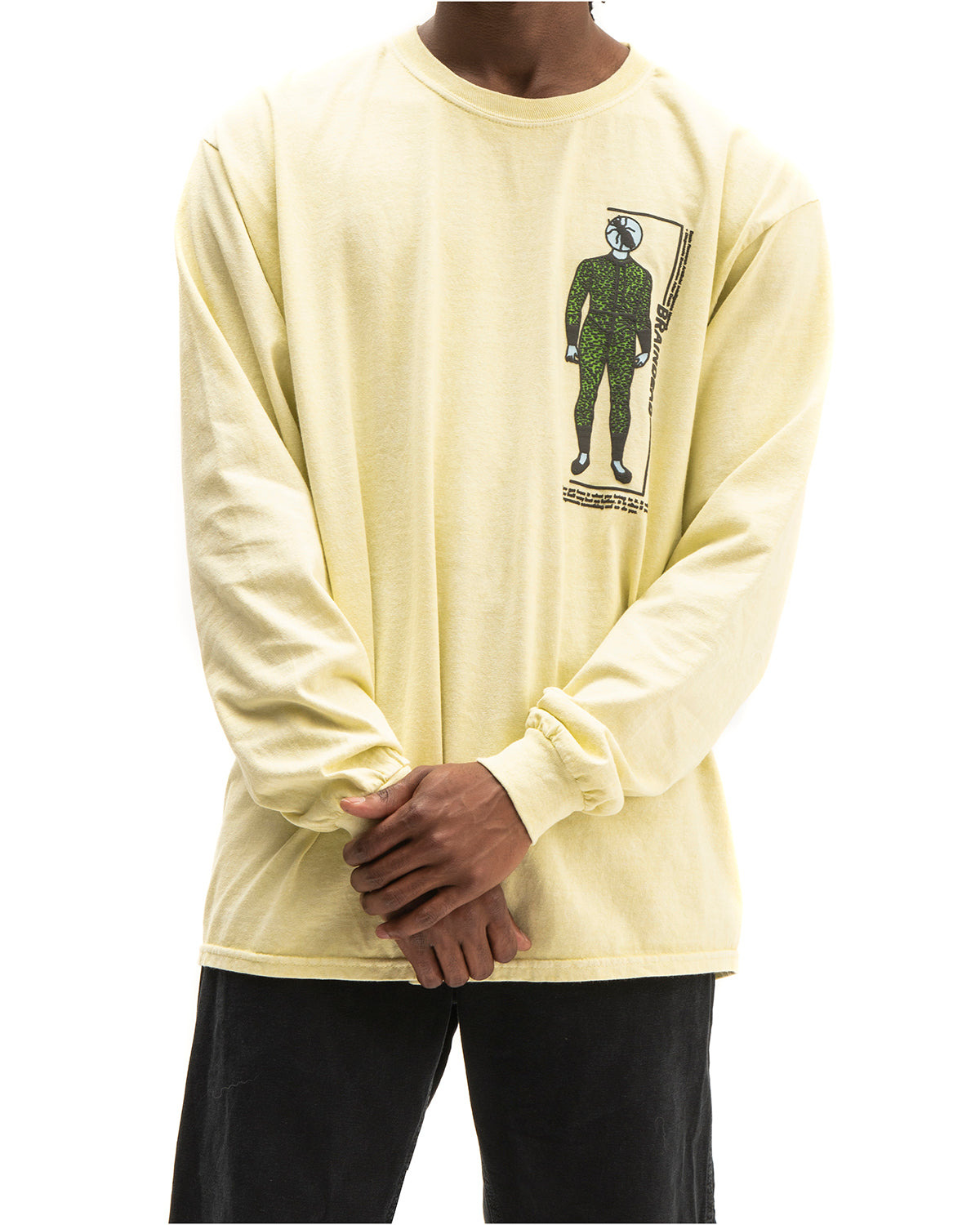 Evaluate Long Sleeve Tee - Lemon - 5