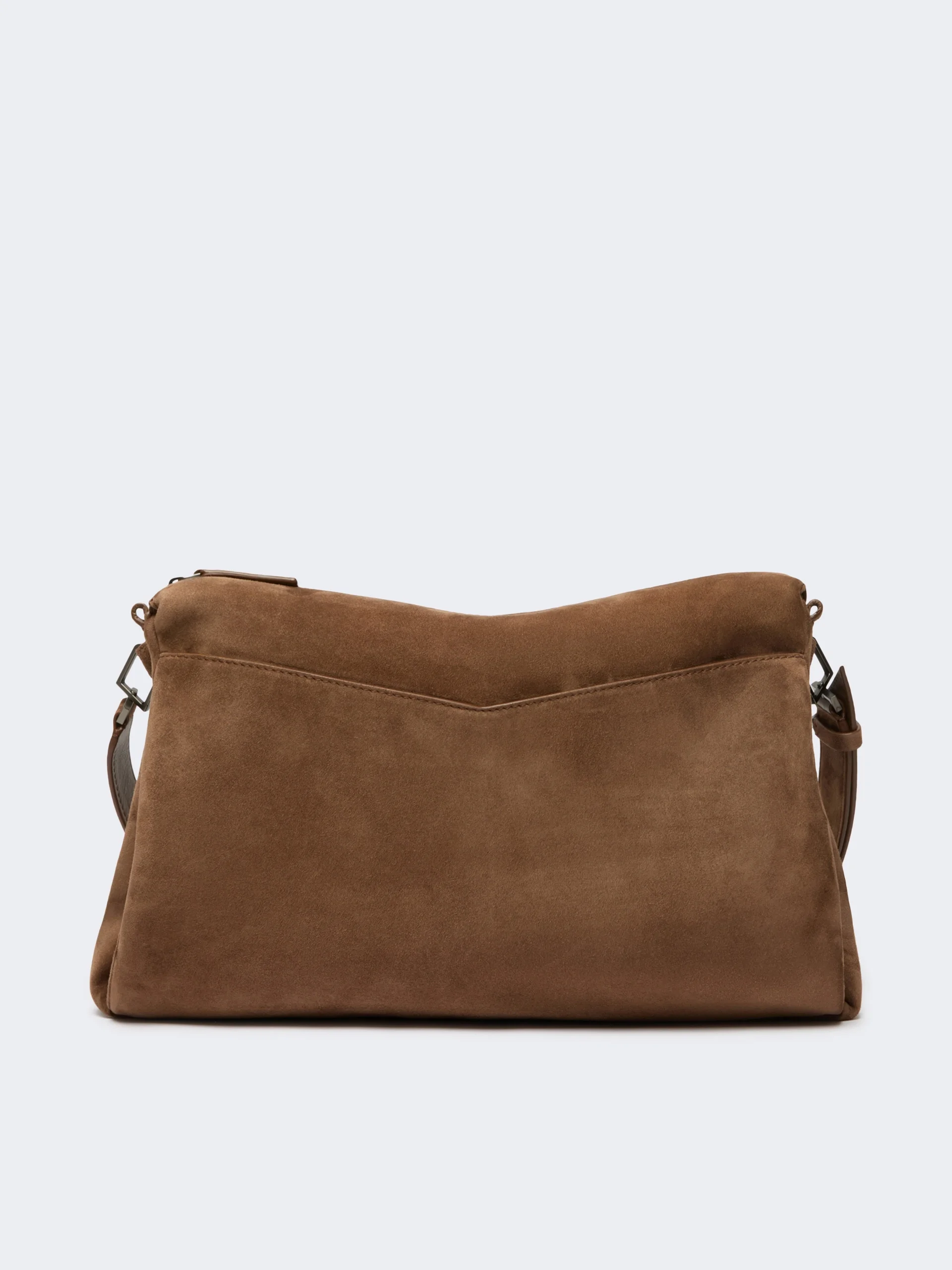 SKIPPERBELT Split calfskin crossbody bag - HAZELNUT BROWN - 1