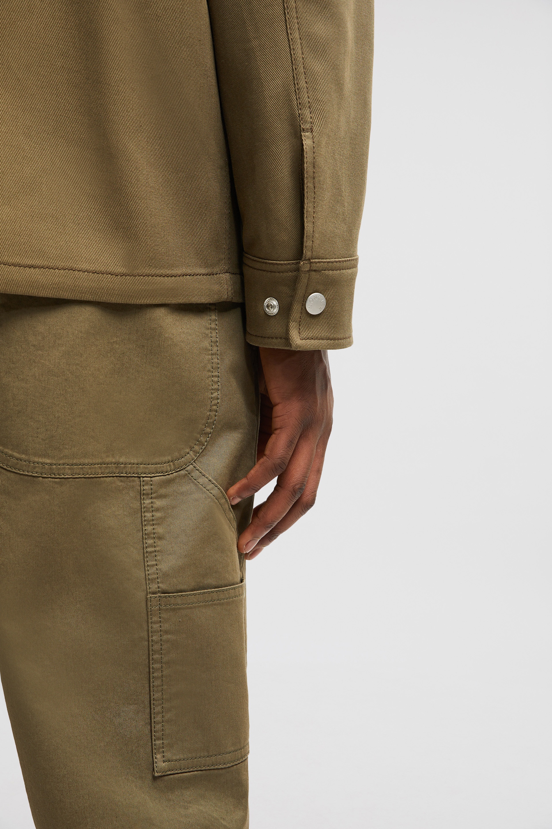 Guerledan Hooded Cotton Shirt Jacket - 8