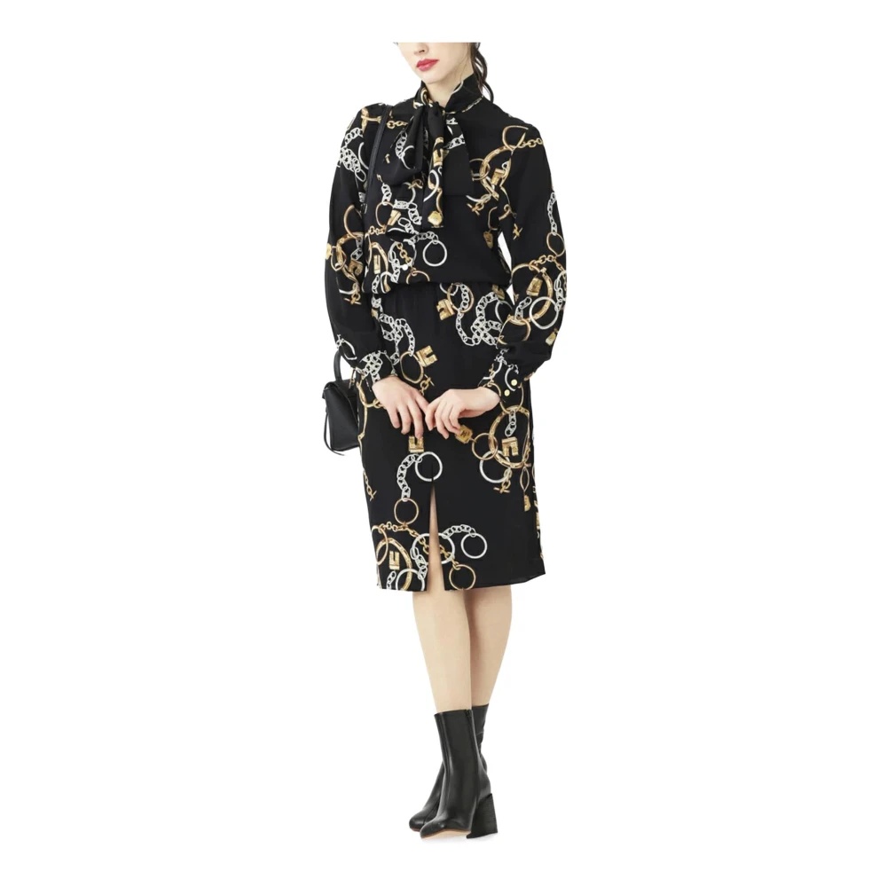 CELINE SILK SHIRT DRESS ELEGANT MOTIF | miinto | REVERSIBLE