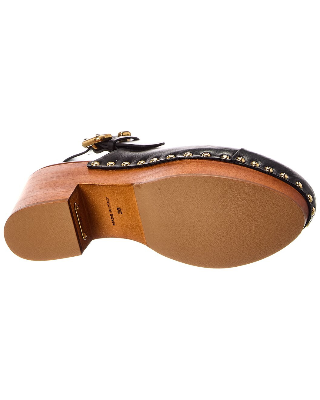 Chloé Jeannette Leather Wedge Mule - 4