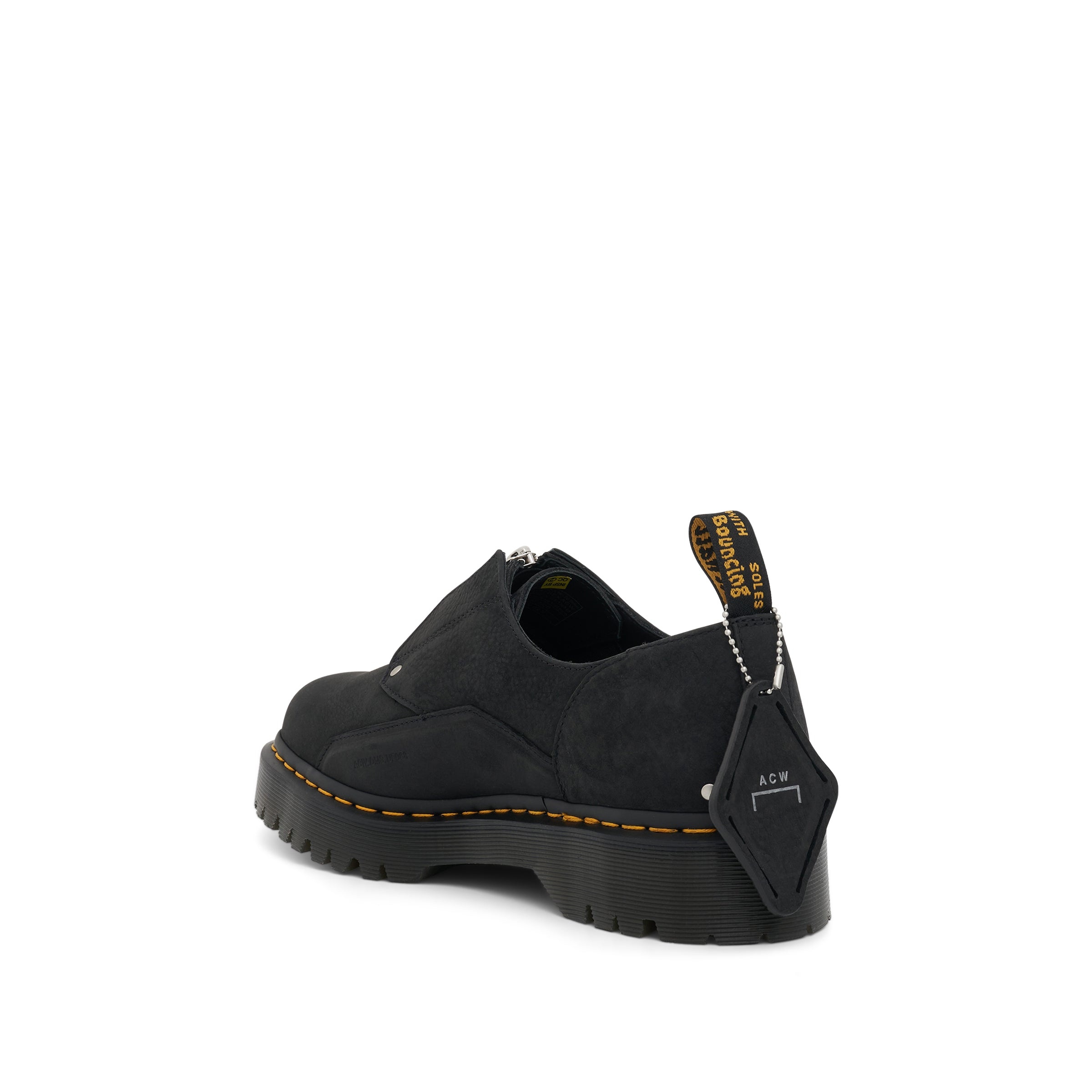 ACW x Dr Martens 1461 Bex Low Shoes in Black - 3
