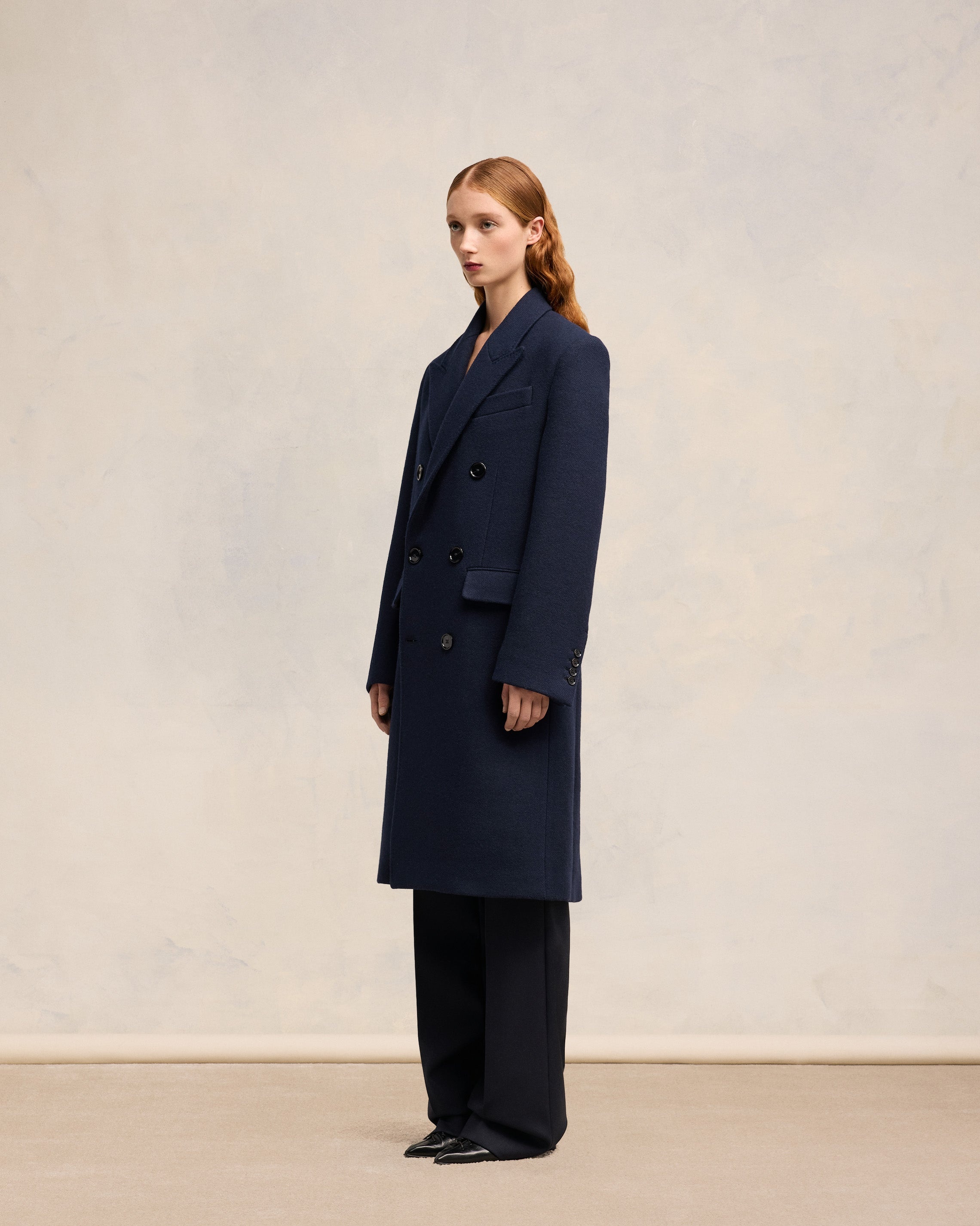 DOUBLE BREASTED COAT - 6
