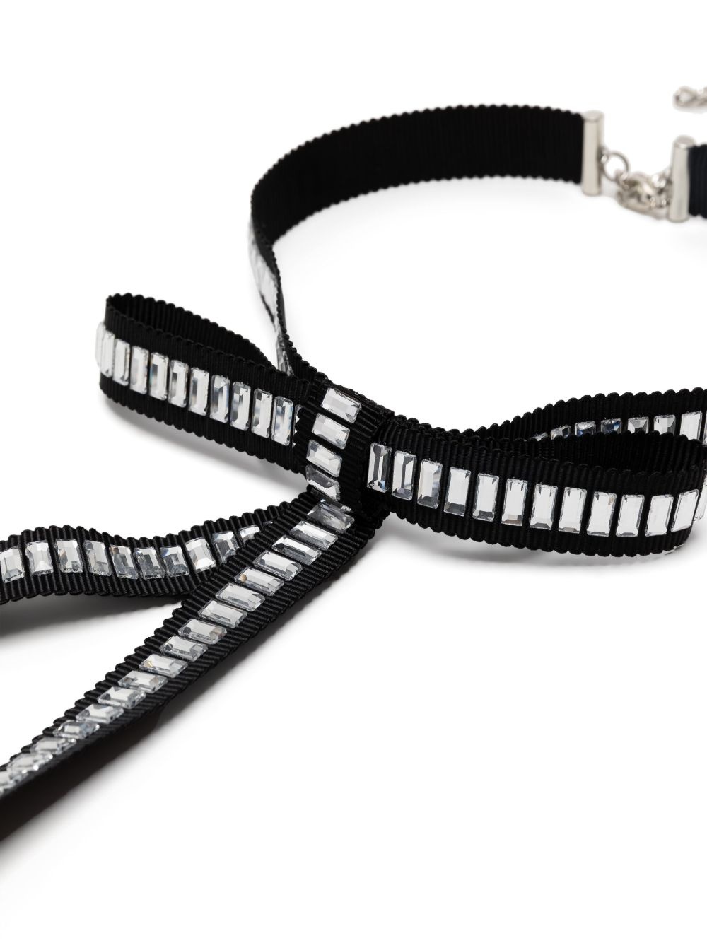 crystal bow choker - 3