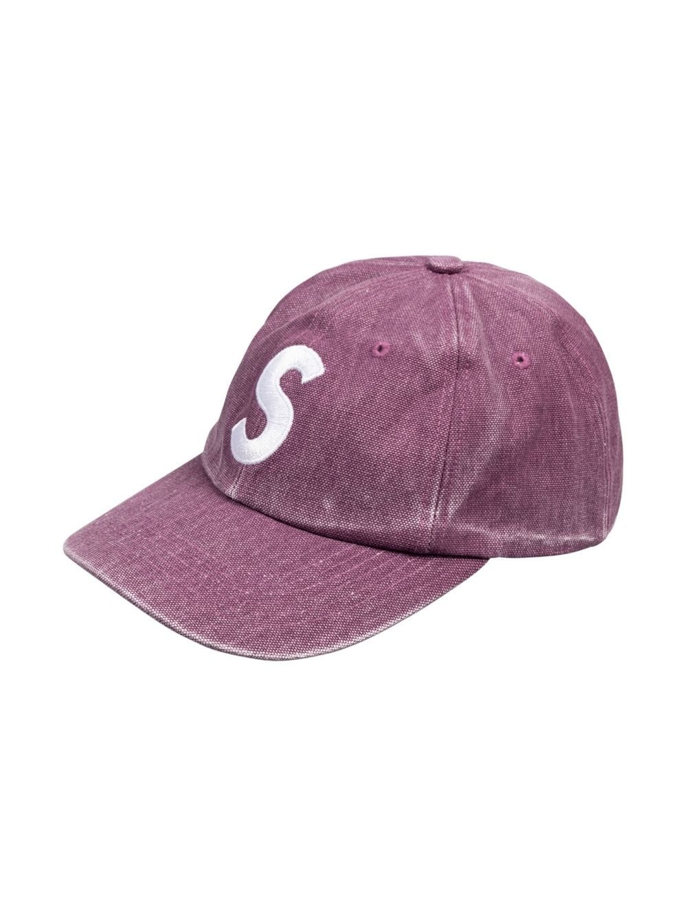 Pigment logo-embroidered 6-panel cap - 3