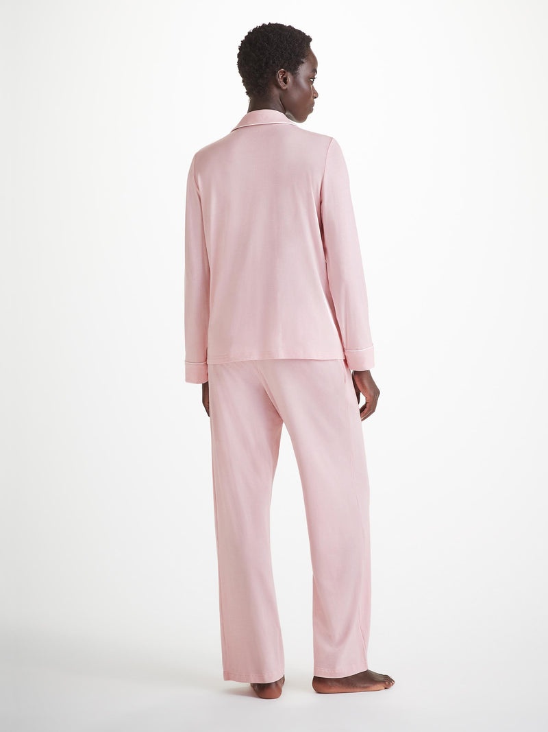 Women's Pajamas Lara Micro Modal Stretch Ballet Pink - 4