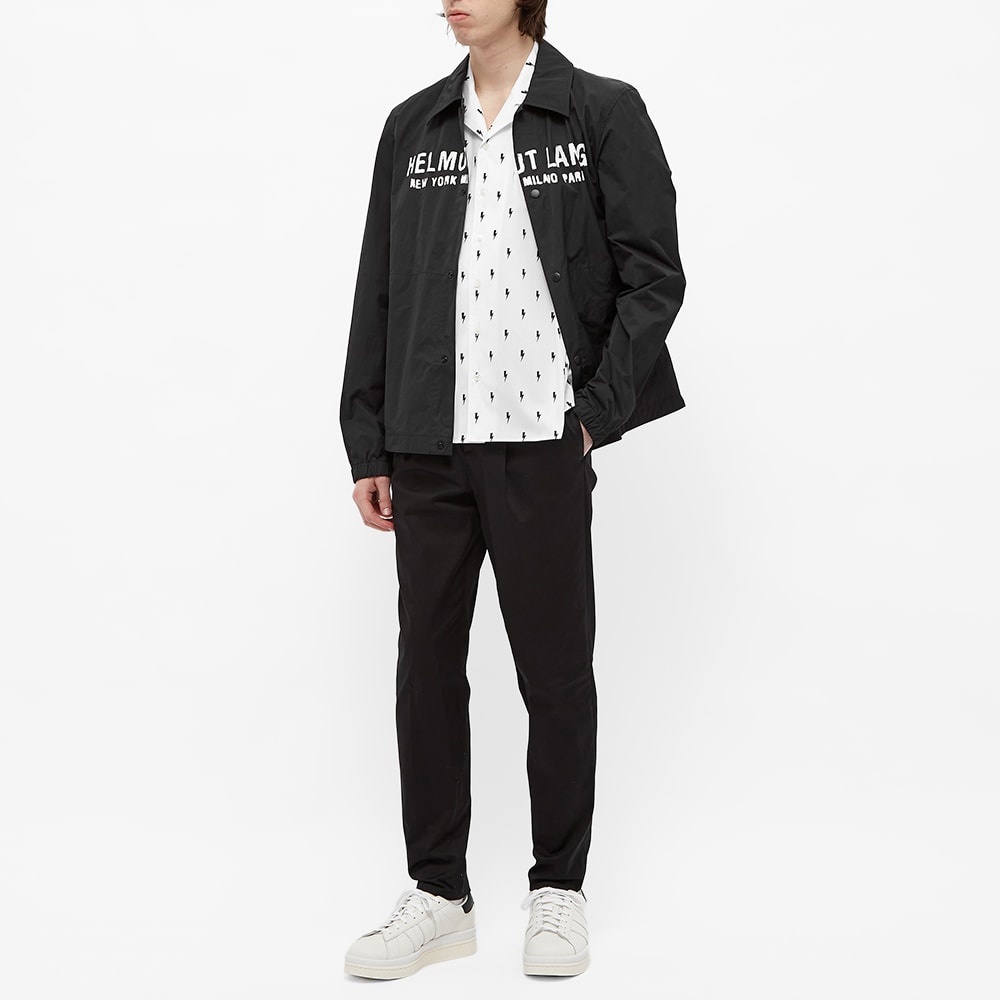 Neil Barrett All Over Print Thunderbolt Vacation Shirt - 6