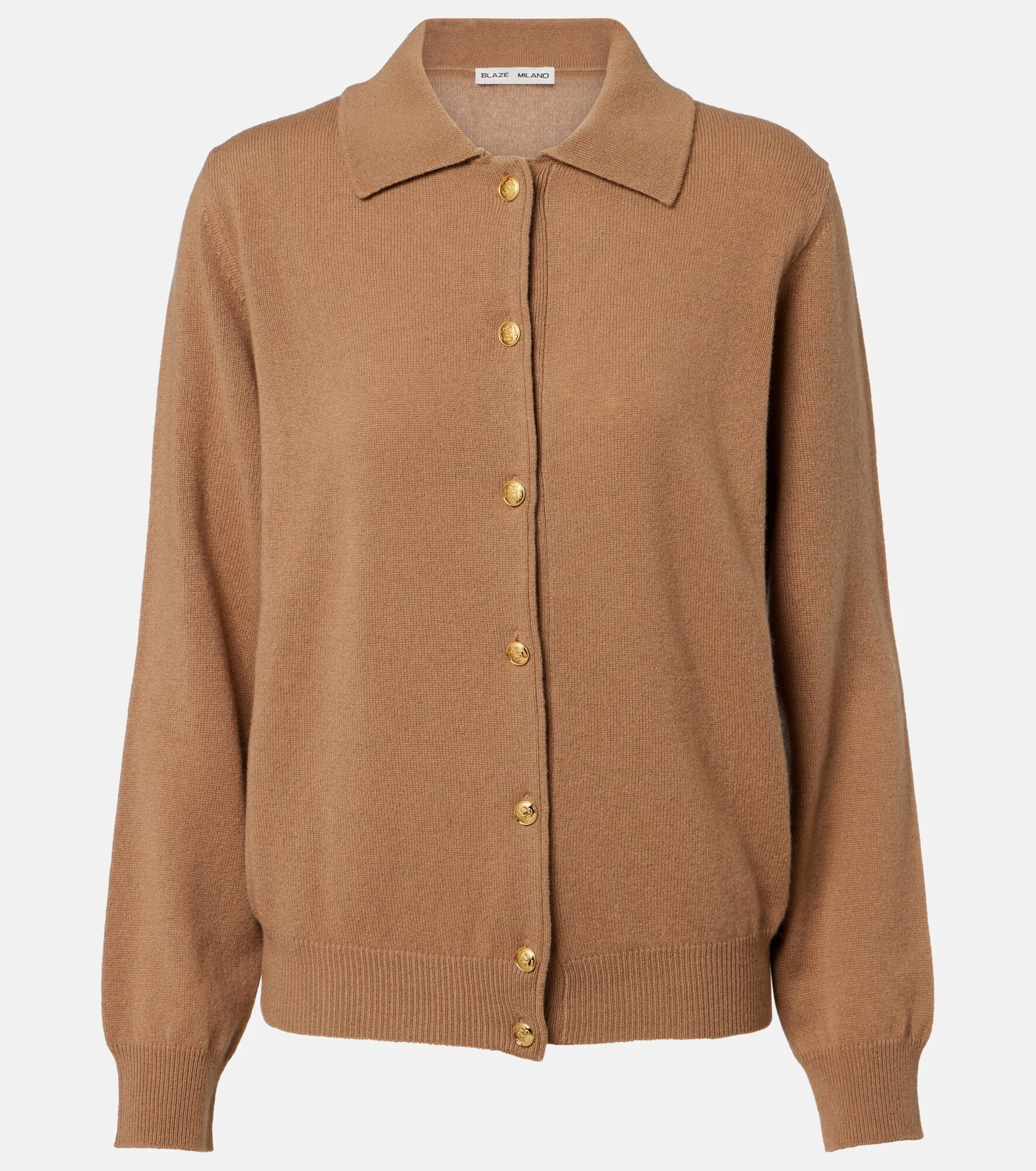 Highland wool and cashmere cardigan - 1