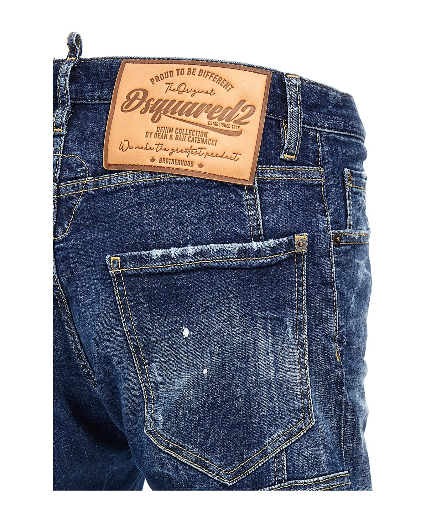 'tidy Biker' Jeans - 4